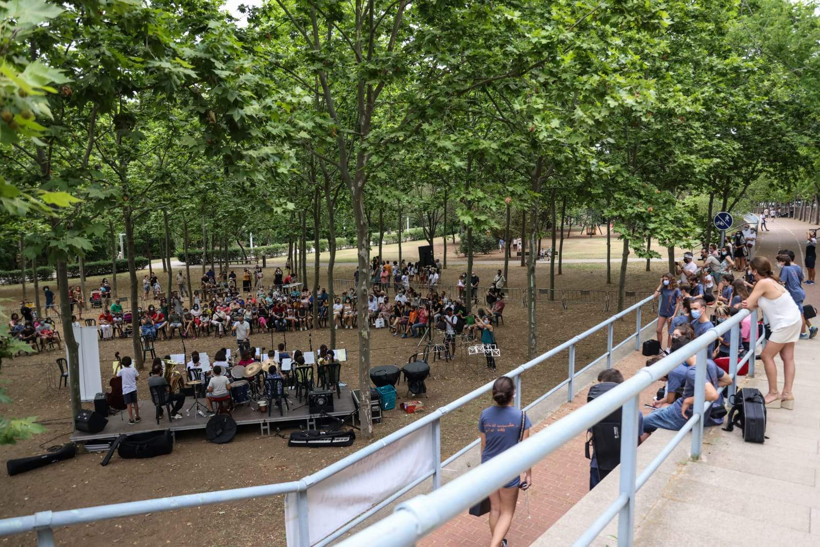 Sant Cugat viu el Dia Mundial de la Música. Foto: Lali Puig