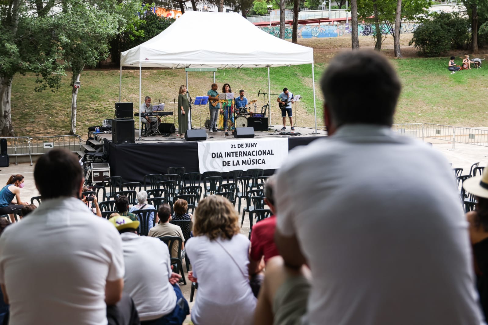 Sant Cugat viu el Dia Mundial de la Música. Foto: Lali Puig