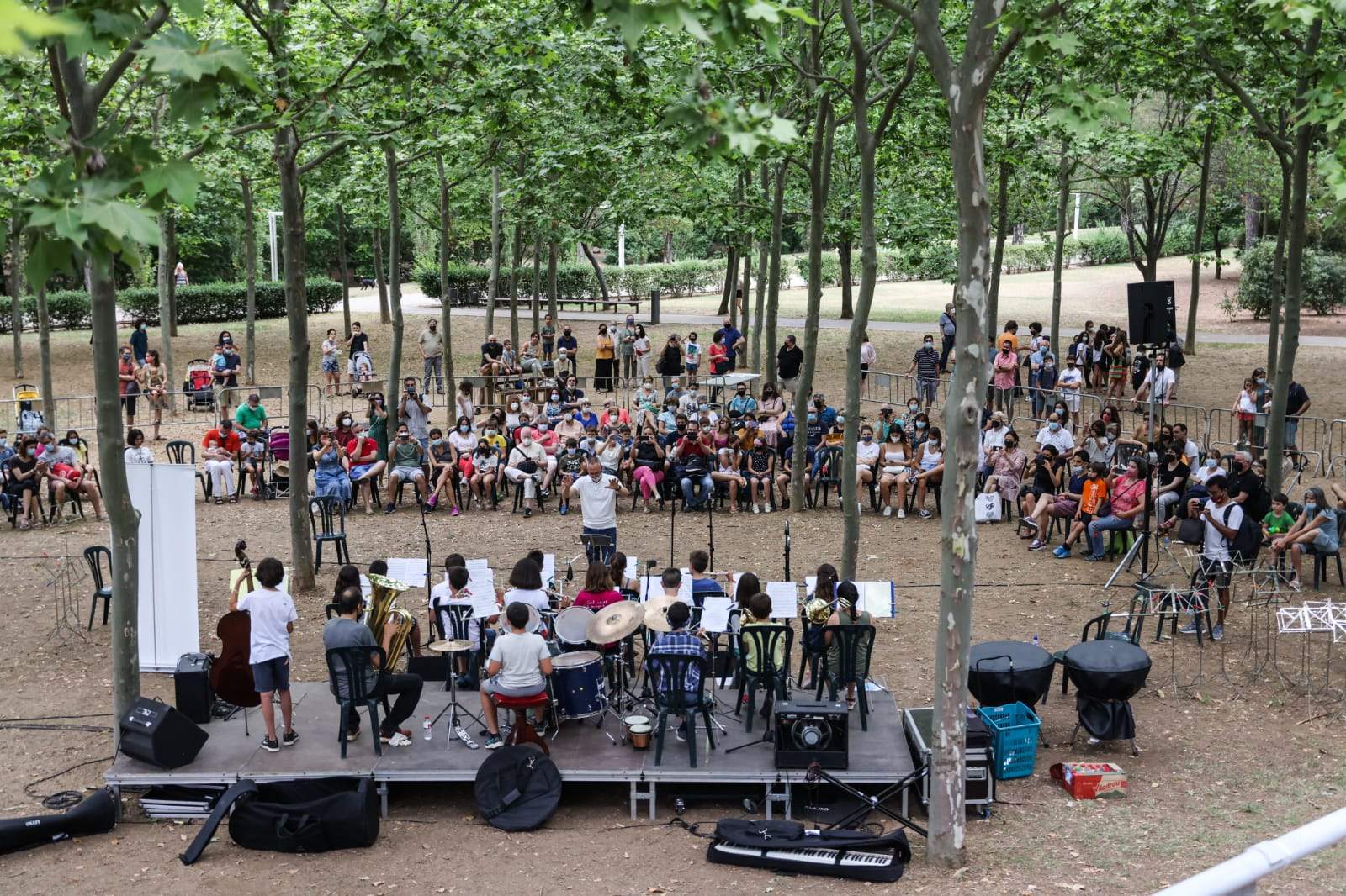 Sant Cugat viu el Dia Mundial de la Música. Foto: Lali Puig