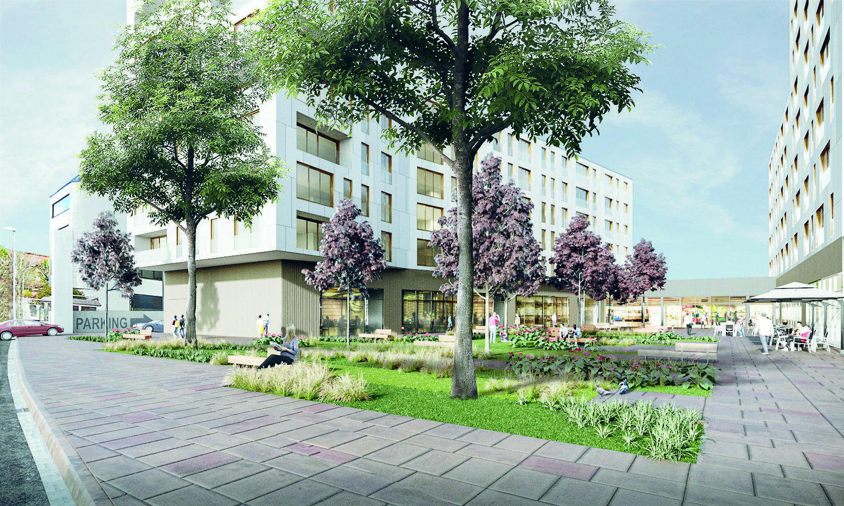 El Ragull Centre permetrà oferir més comerç al barri de Sant Francesc, espais públics, i un nou equipament públic. FOTO: Cedida