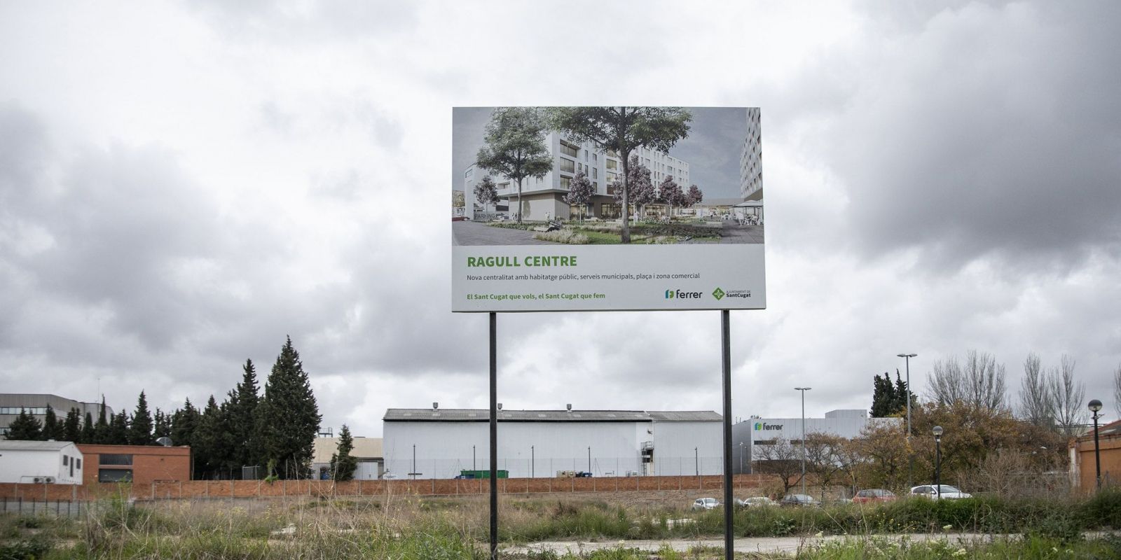 L'espai on es vol impulsar el Ragull Centre FOTO: Lali Puig