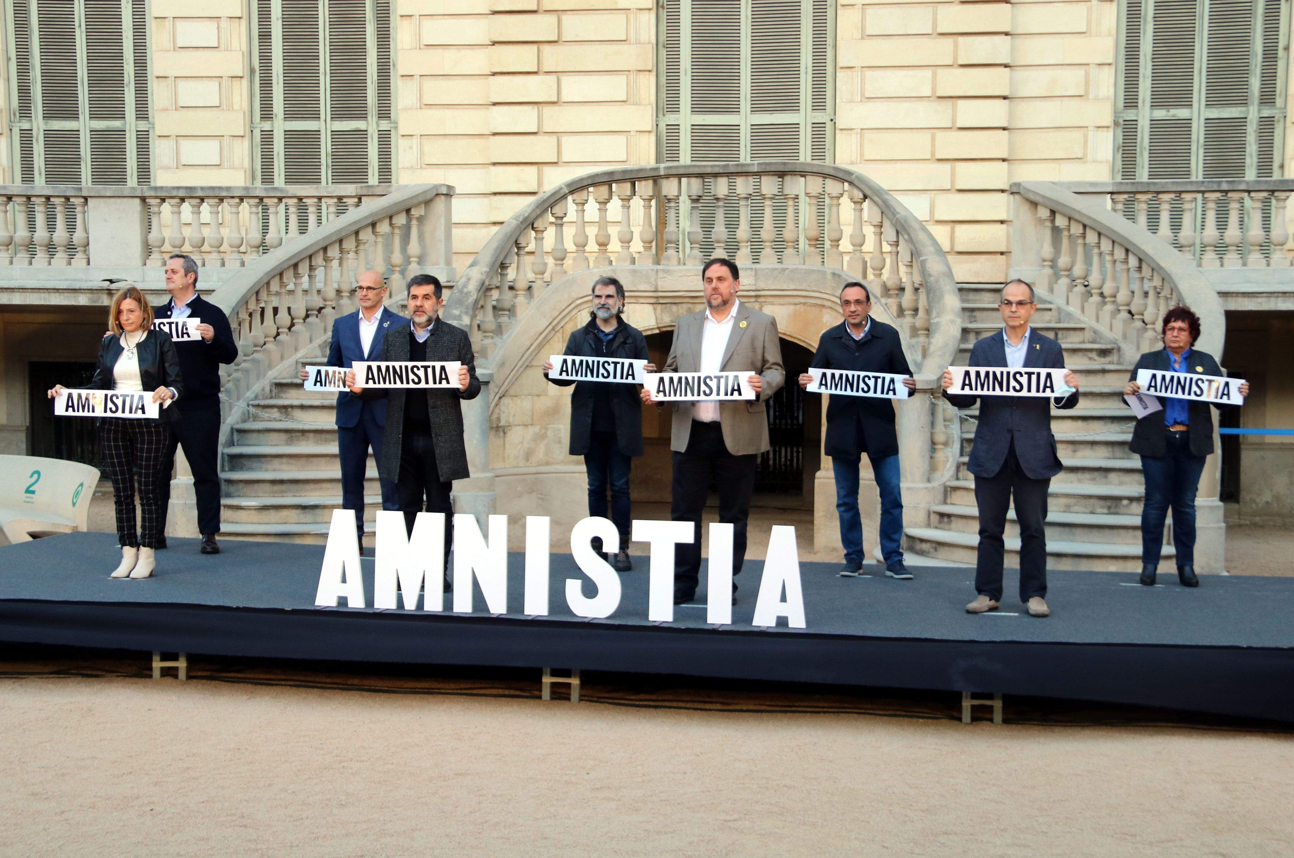 Els nou presos independentistes FOTO: ACN /  Àlex Recolons