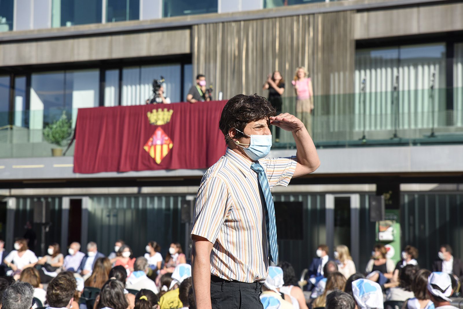 Pregó de Festa Major 2021. Foto: Bernat Millet.