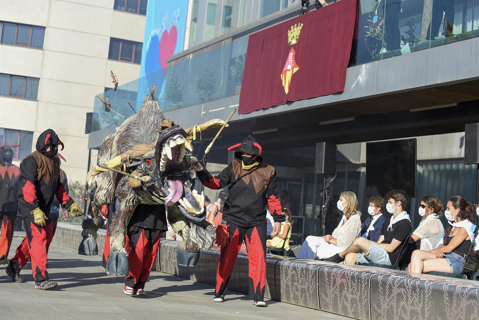 Pregó de Festa Major 2021. Foto: Bernat Millet.