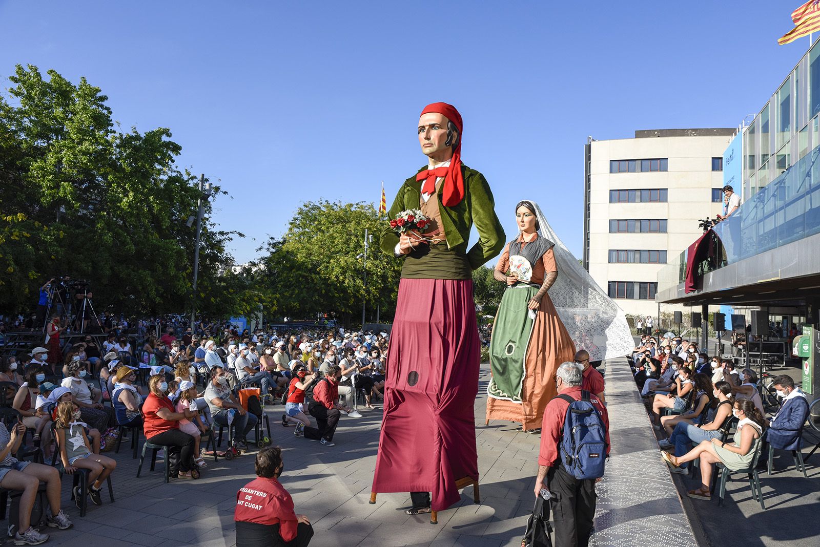Pregó de Festa Major 2021. Foto: Bernat Millet.