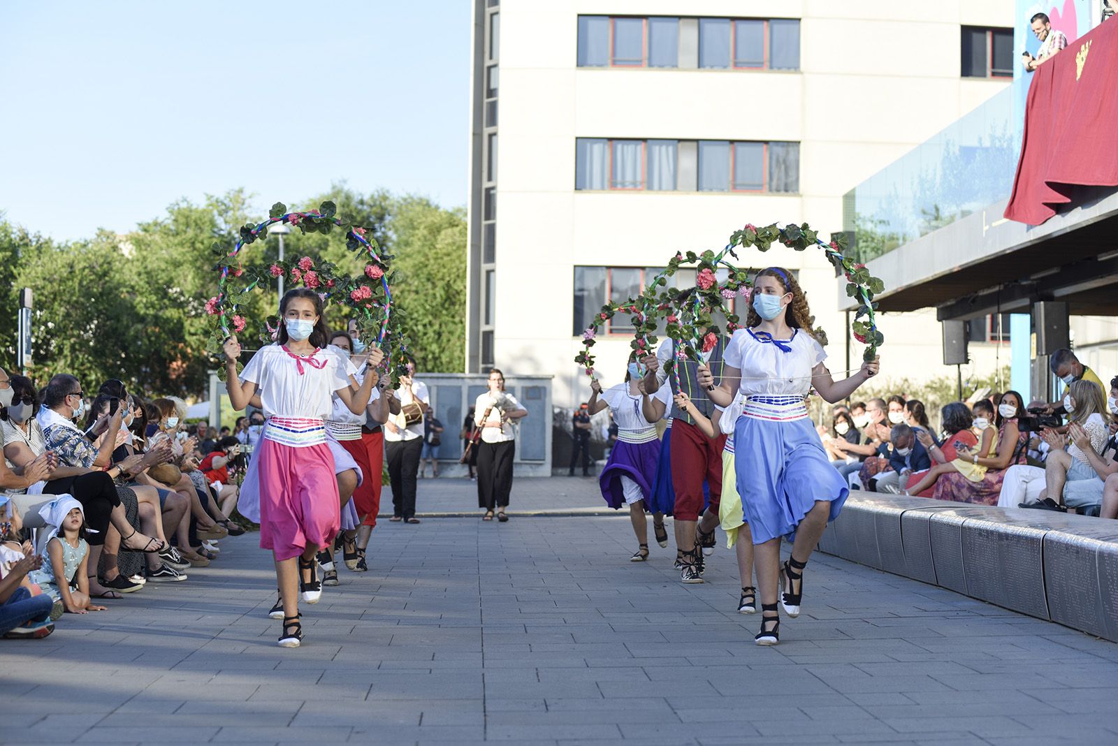 Pregó de Festa Major 2021. Foto: Bernat Millet.