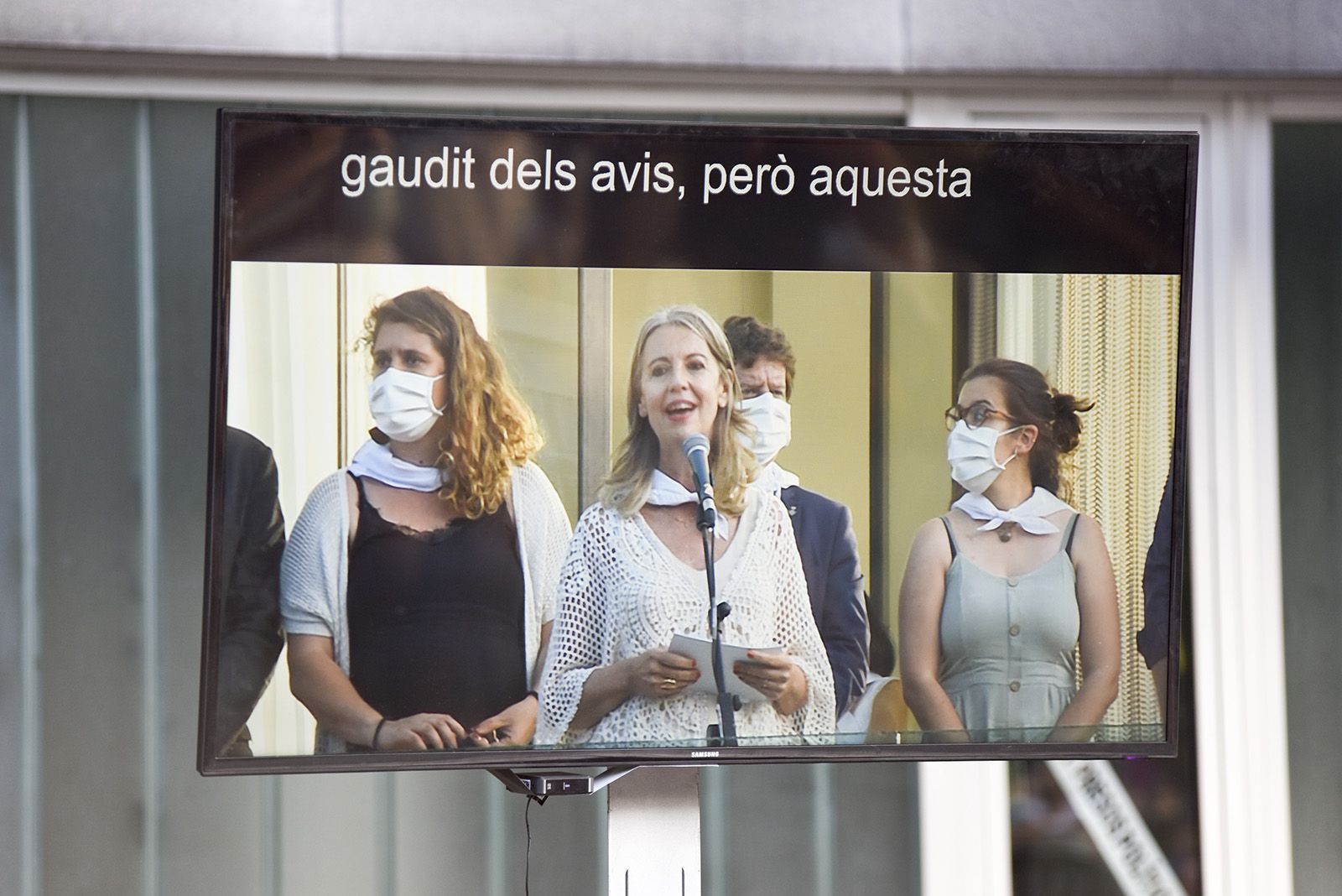 Pregó de Festa Major 2021. Foto: Bernat Millet.