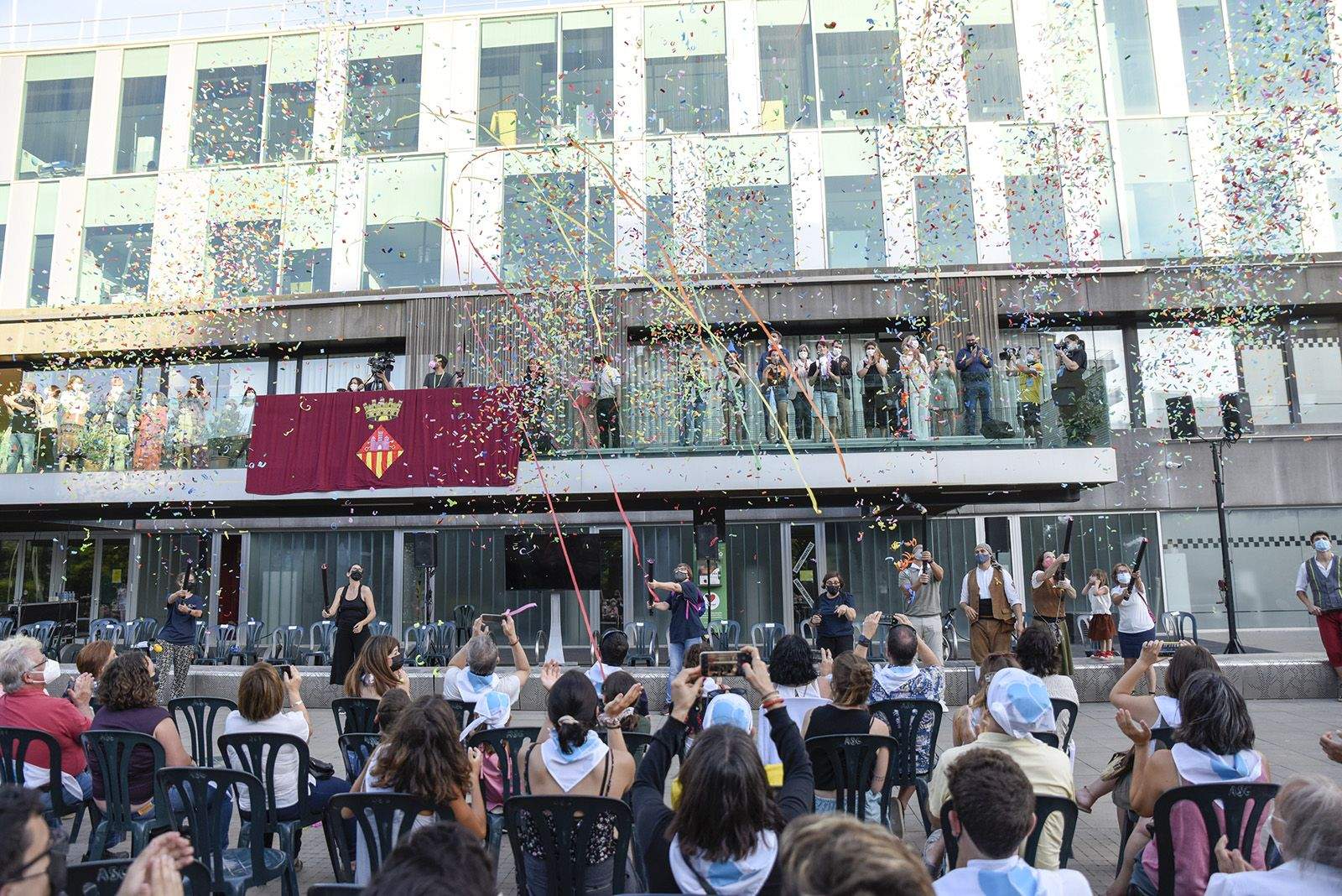 Pregó de Festa Major 2021. Foto: Bernat Millet.