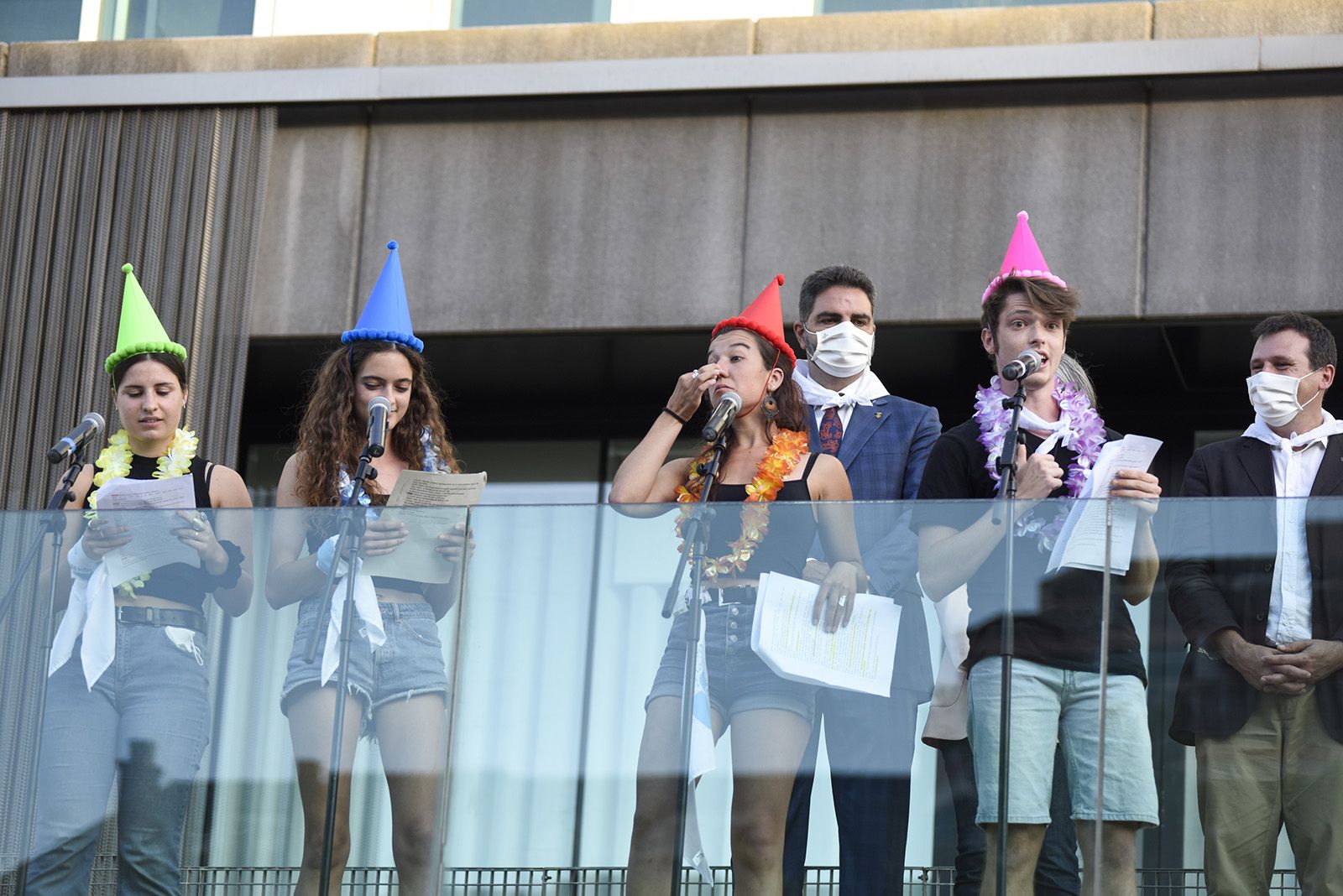 Pregó de Festa Major 2021. Foto: Bernat Millet.