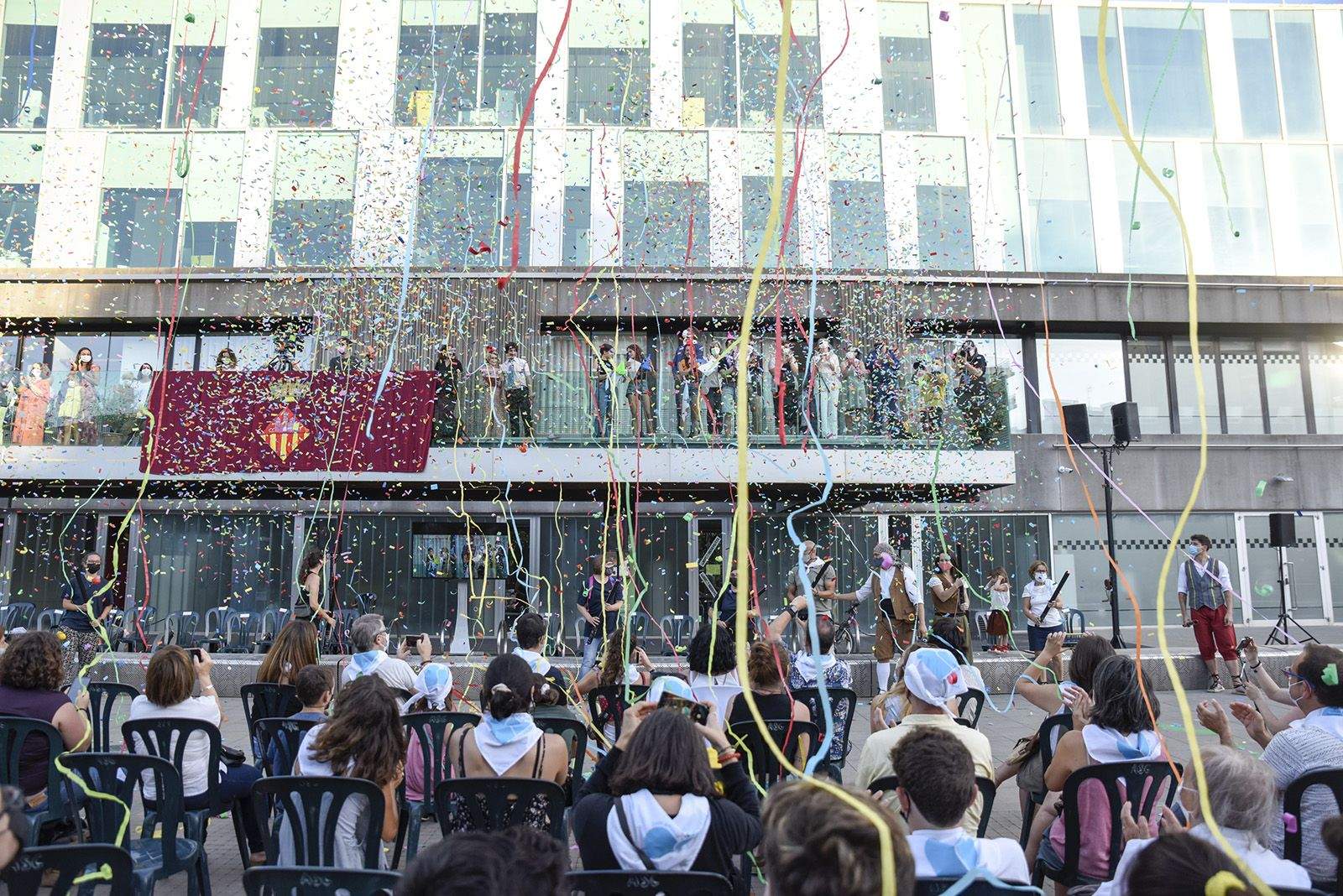 Pregó de Festa Major 2021. Foto: Bernat Millet.