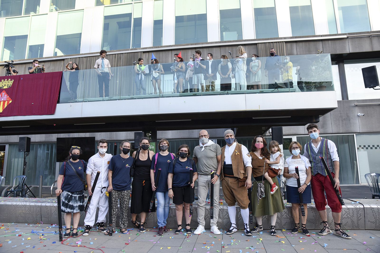 Pregó de Festa Major 2021. Foto: Bernat Millet.