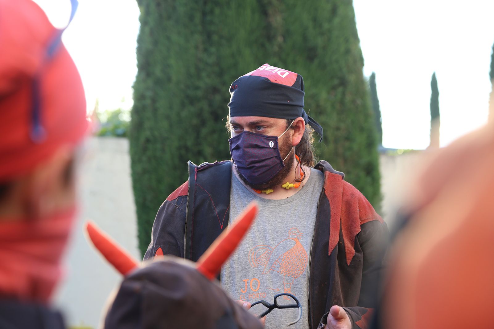 Esclat de foc Infantil "Foc al virus". Foto: Anna Bassa