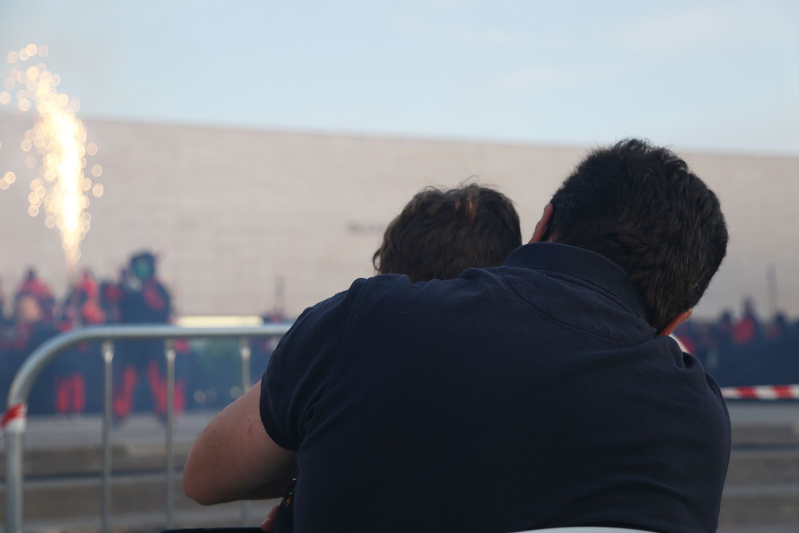 Esclat de foc Infantil "Foc al virus". Foto: Anna Bassa