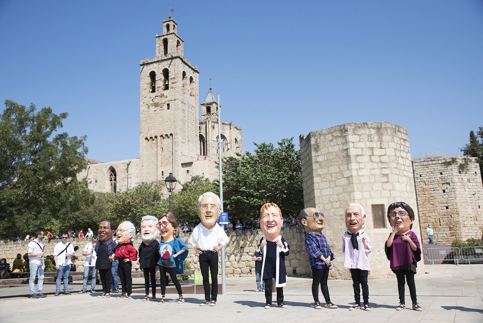 Ball de caparrots i mostra d'entremesos. Foto: Bernat Millet.