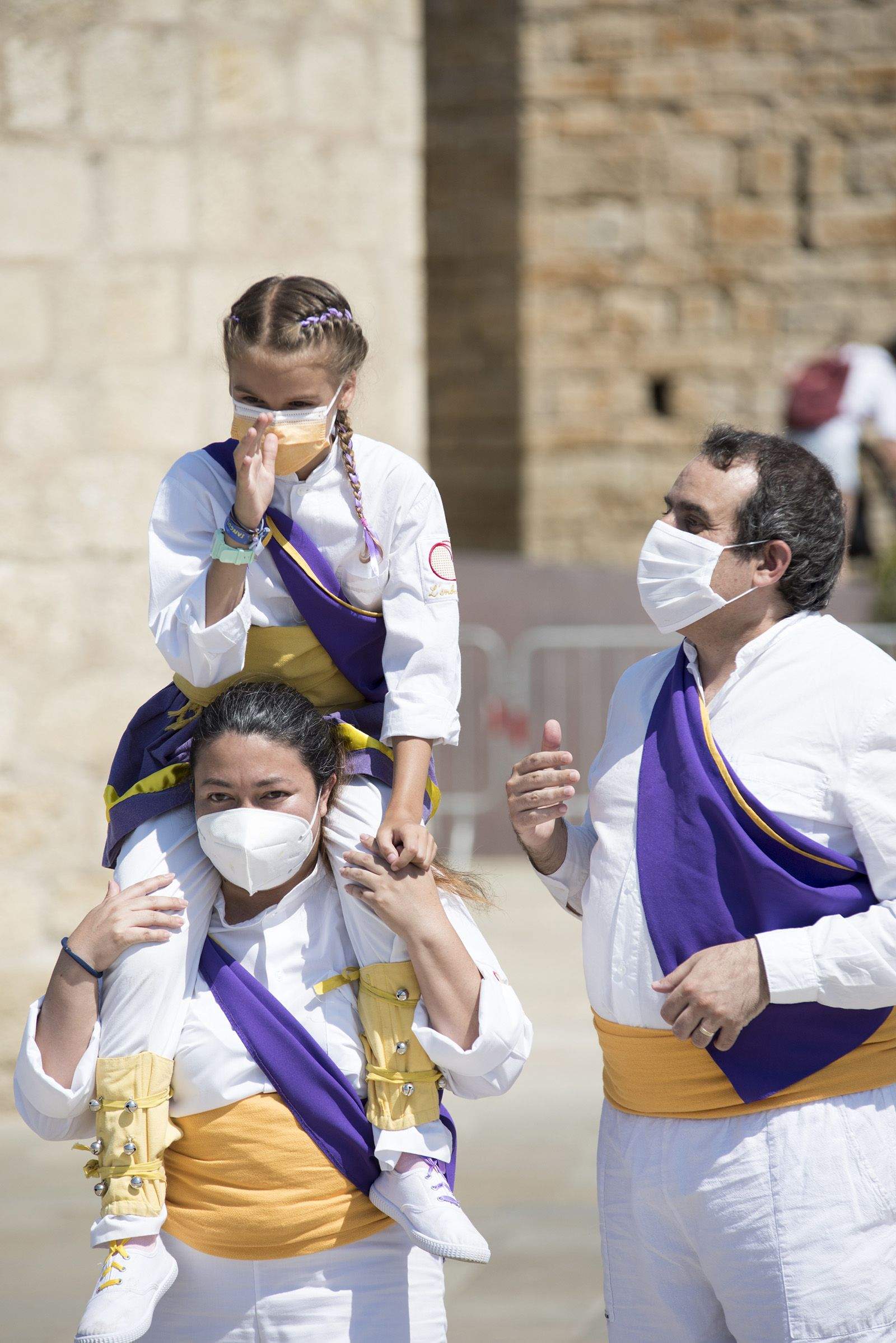 Ball de caparrots i mostra d'entremesos. Foto: Bernat Millet.