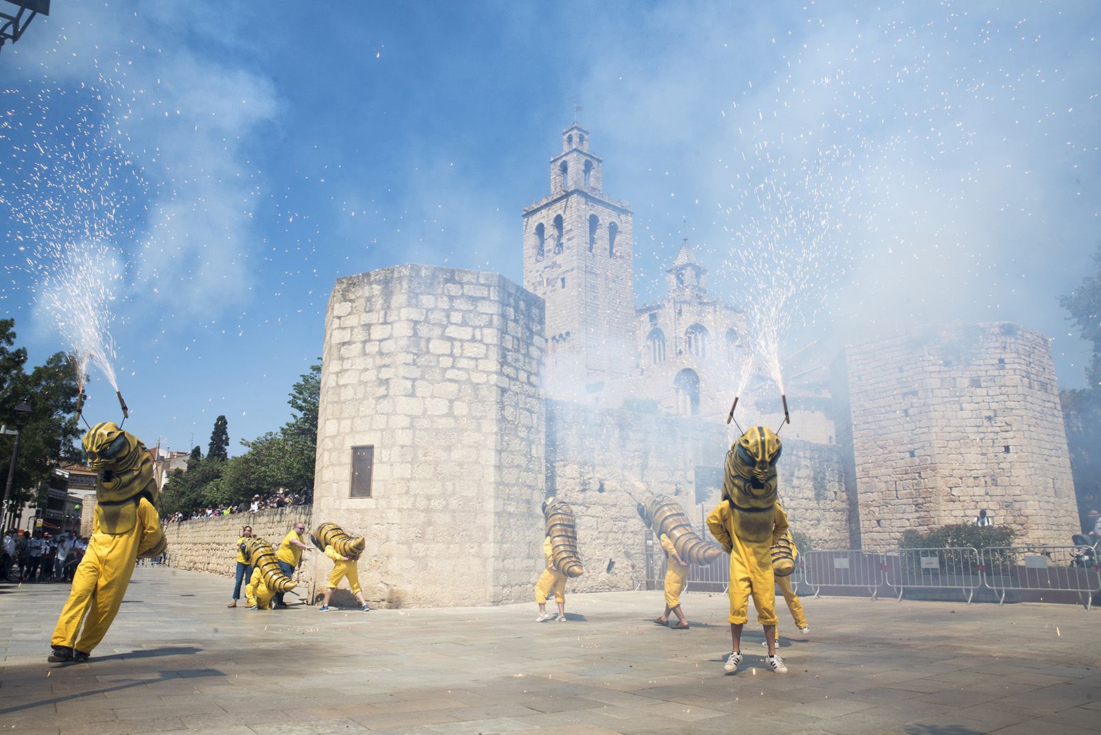Ball de caparrots i mostra d'entremesos. Foto: Bernat Millet.