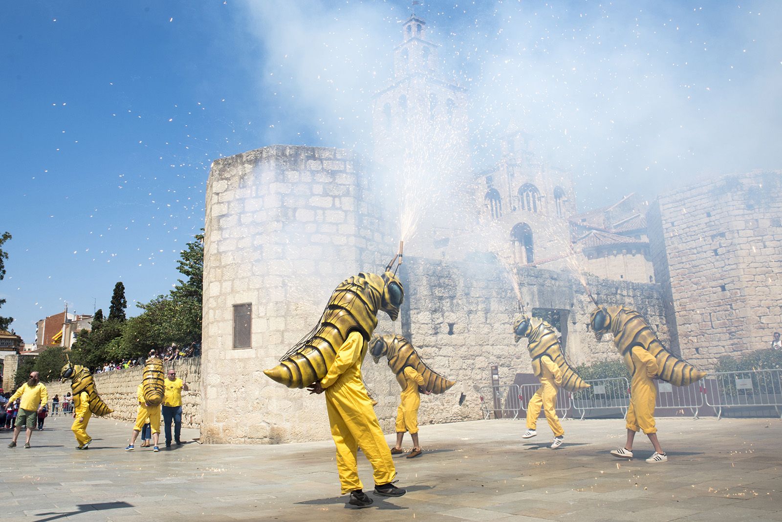 Ball de caparrots i mostra d'entremesos. Foto: Bernat Millet.