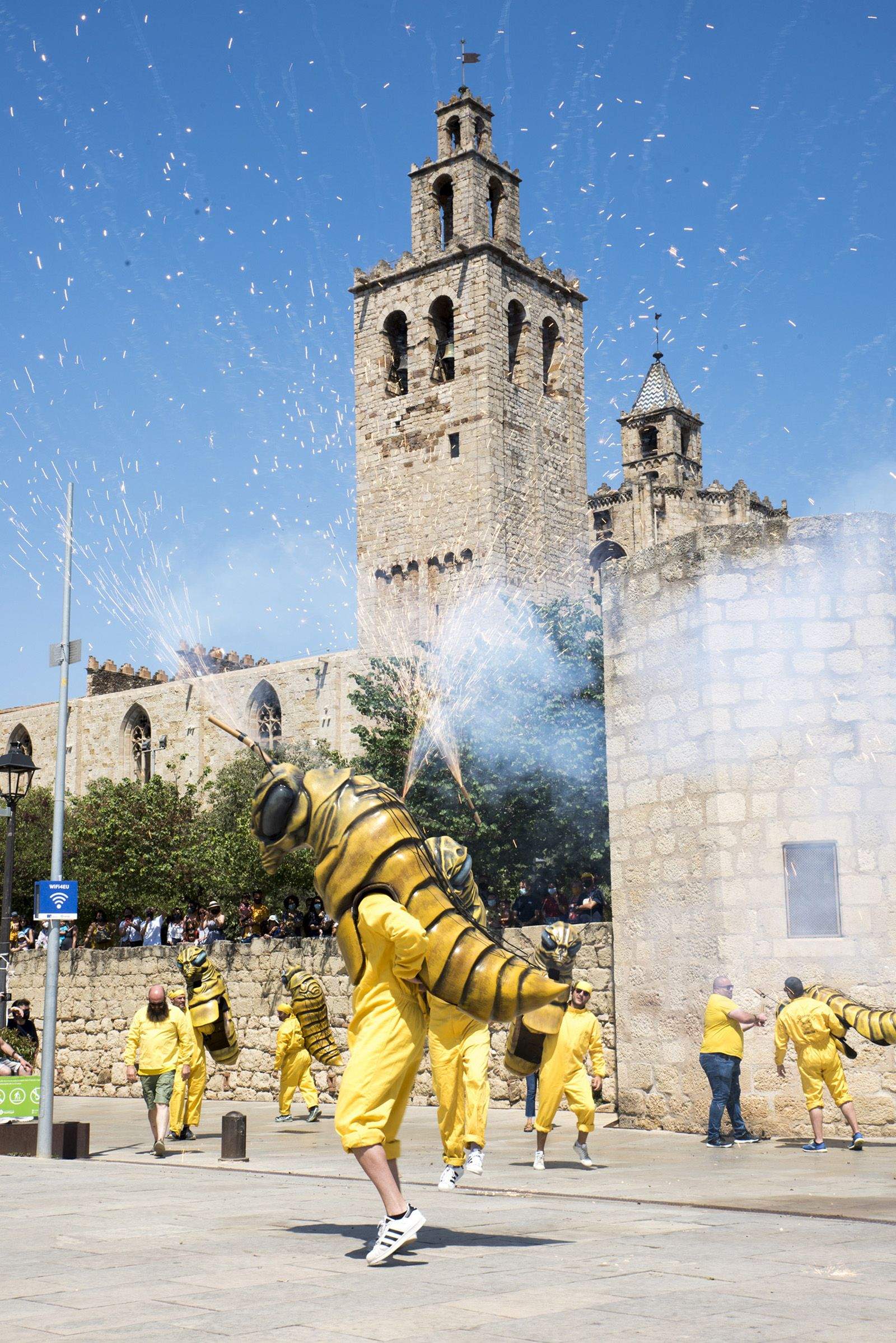 Ball de caparrots i mostra d'entremesos. Foto: Bernat Millet.