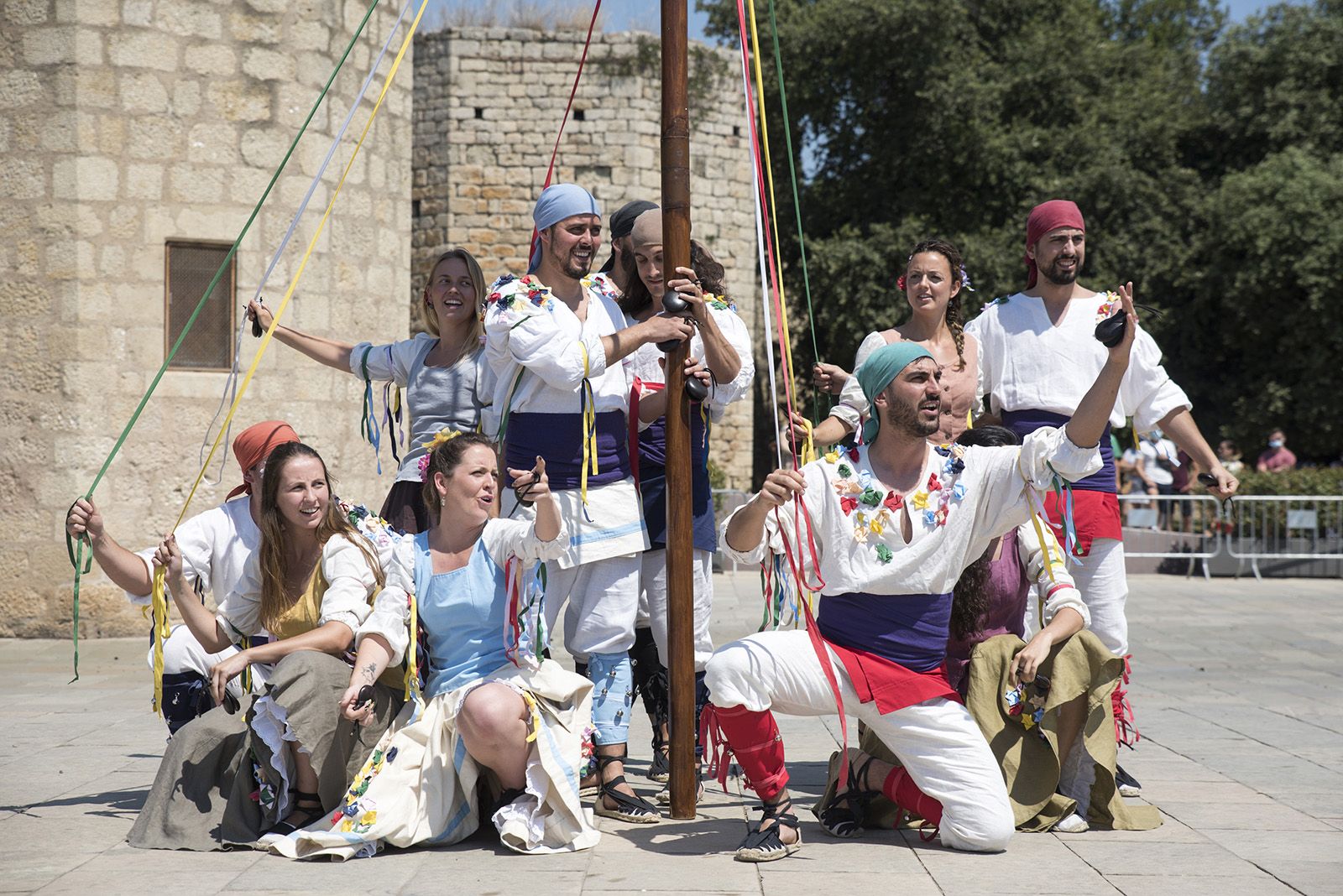 Ball de caparrots i mostra d'entremesos. Foto: Bernat Millet.