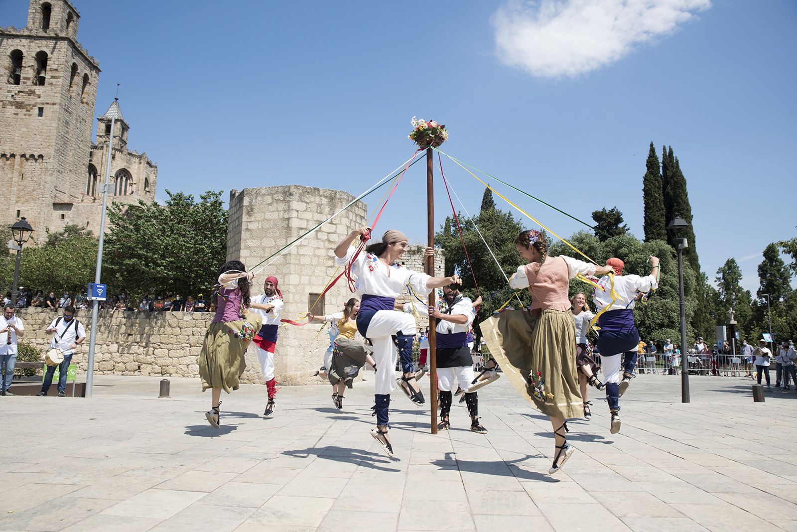 Ball de caparrots i mostra d'entremesos. Foto: Bernat Millet.