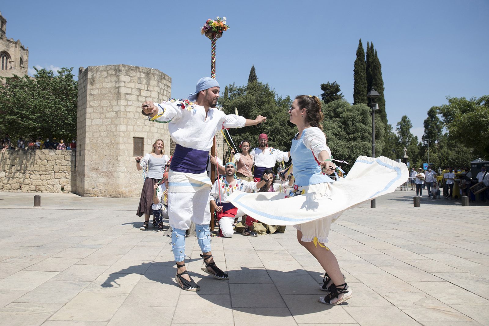 Ball de caparrots i mostra d'entremesos. Foto: Bernat Millet.