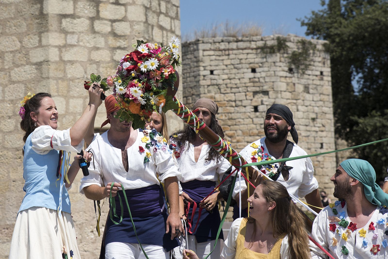 Ball de caparrots i mostra d'entremesos. Foto: Bernat Millet.