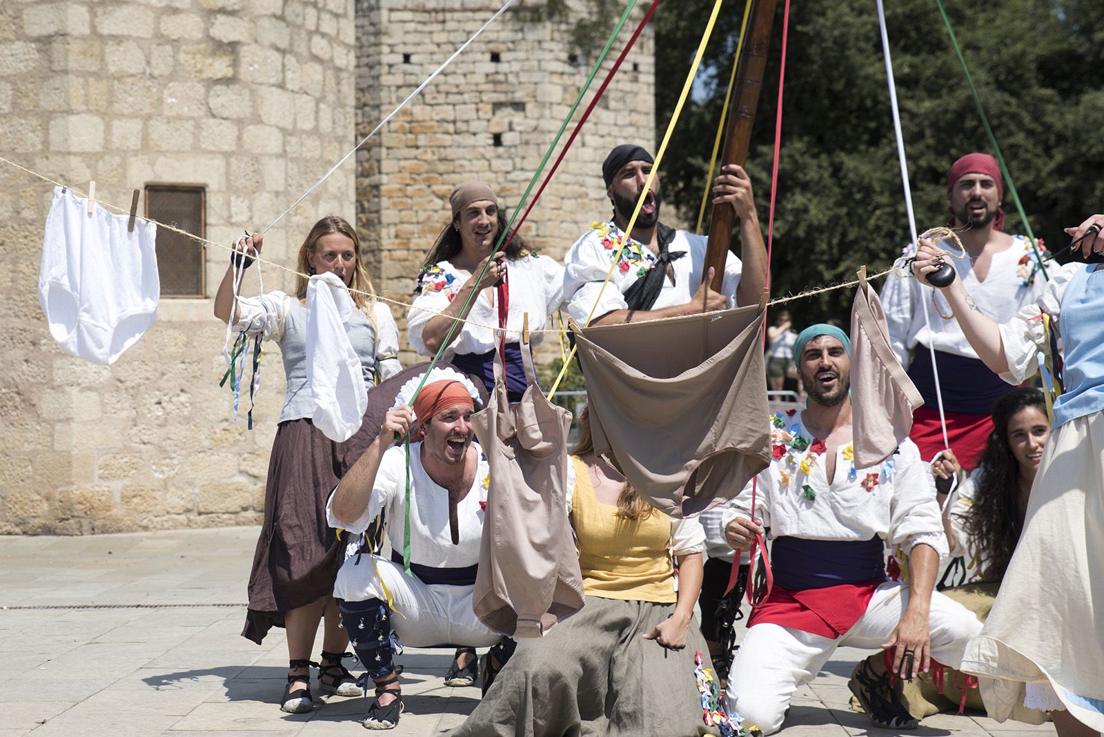 Ball de caparrots i mostra d'entremesos. Foto: Bernat Millet.