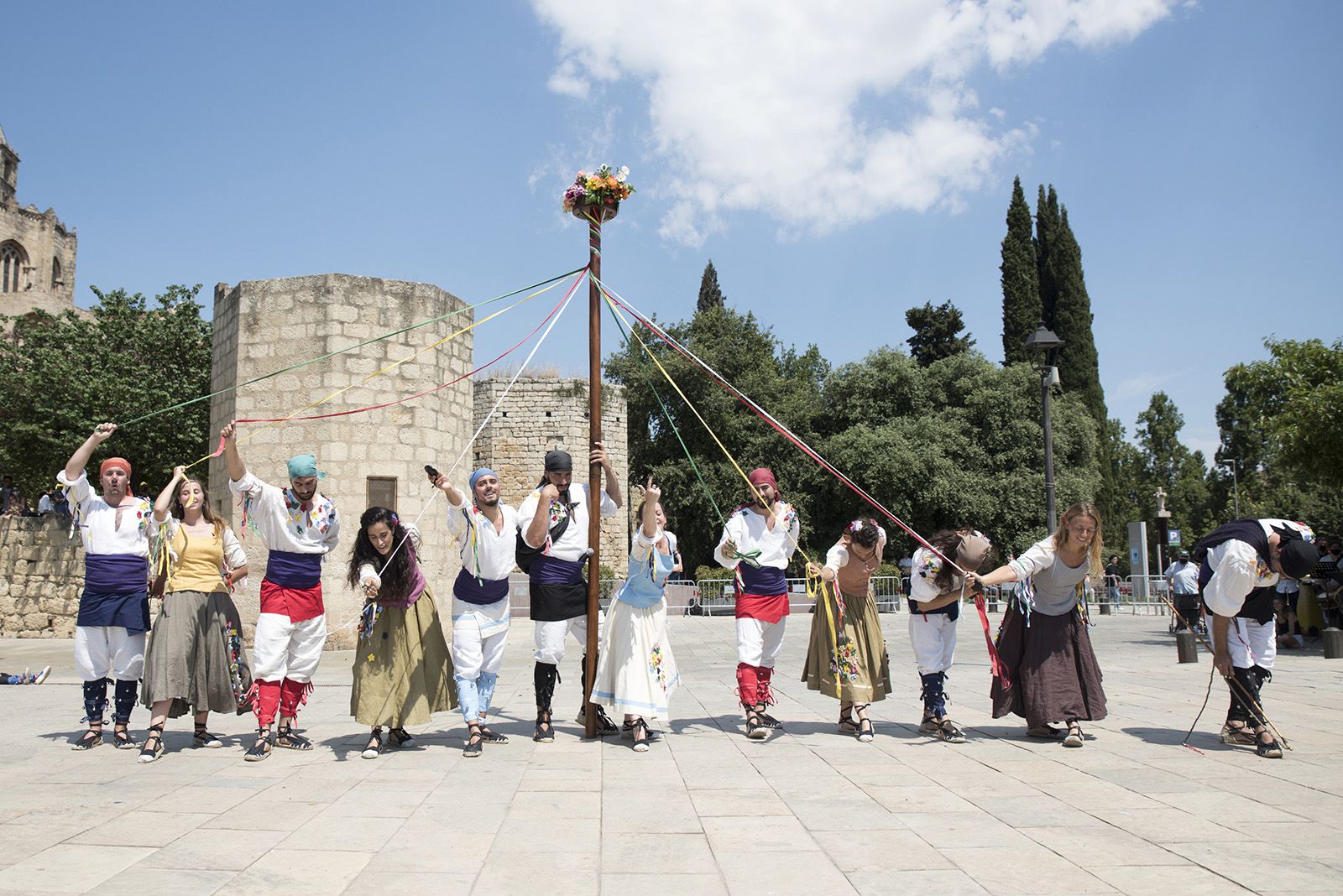 Ball de caparrots i mostra d'entremesos. Foto: Bernat Millet.