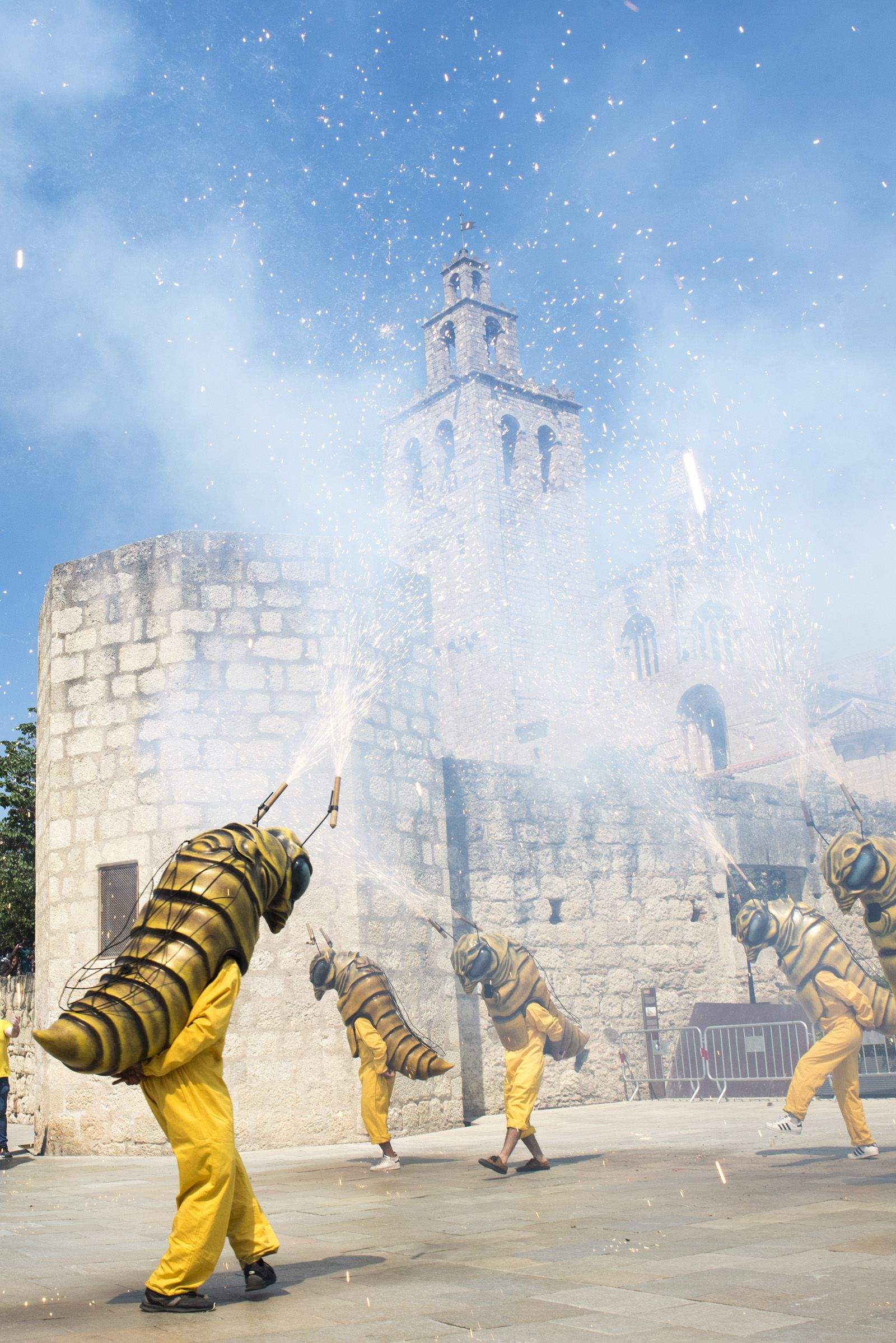 Ball de caparrots i mostra d'entremesos. Foto: Bernat Millet.