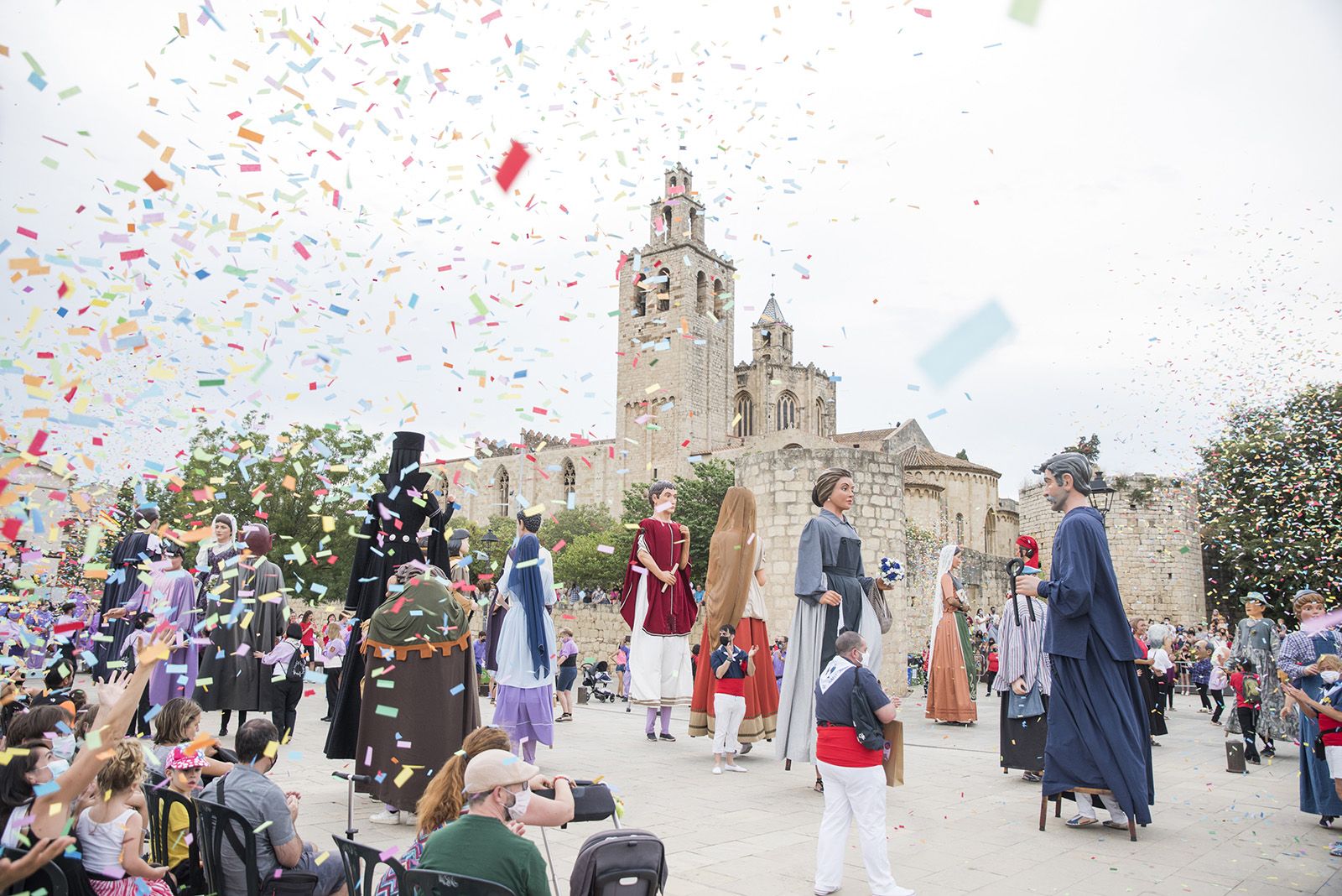 Mostra de balls de Gegants. Foto: Bernat Millet.