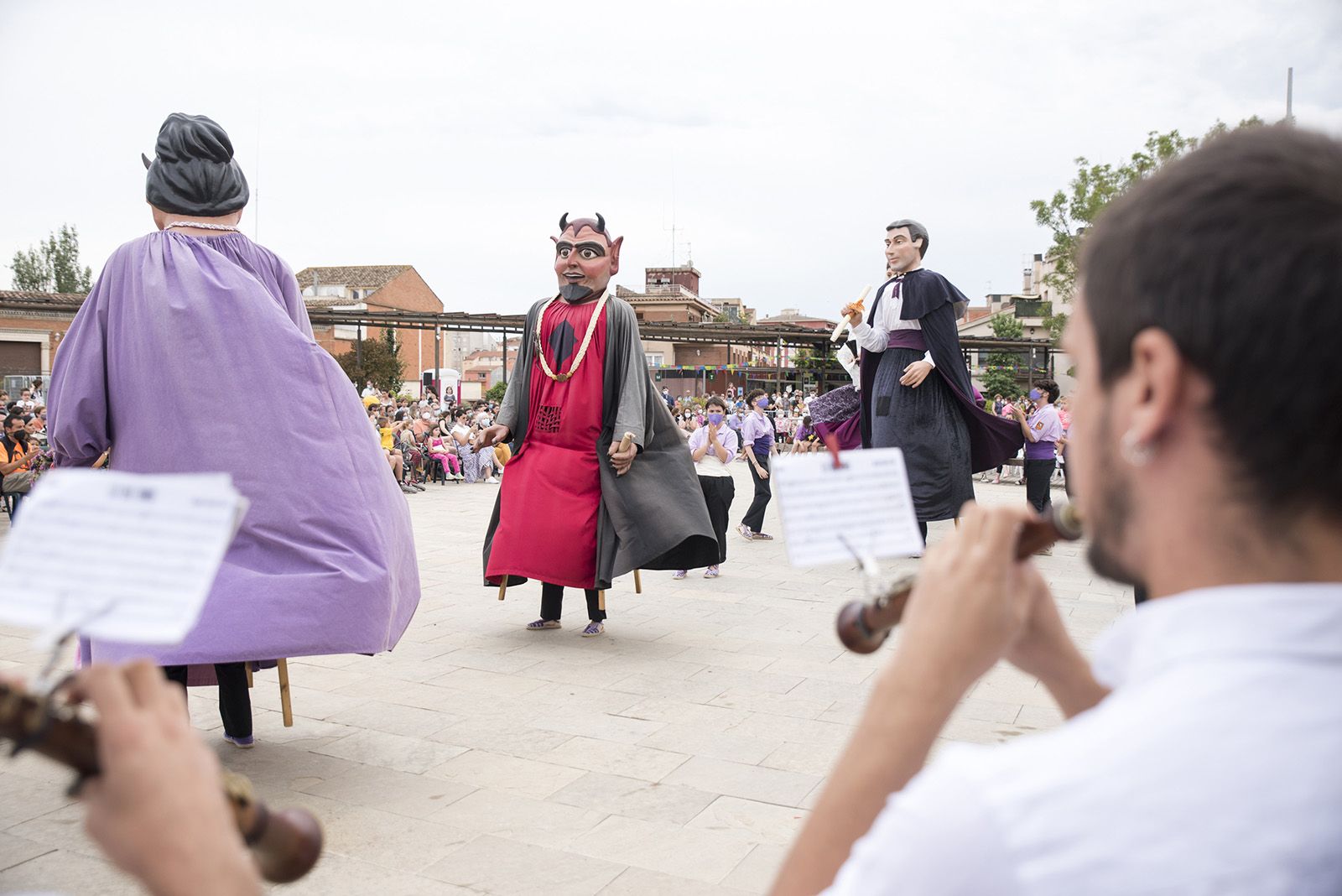 Mostra de balls de Gegants. Foto: Bernat Millet.