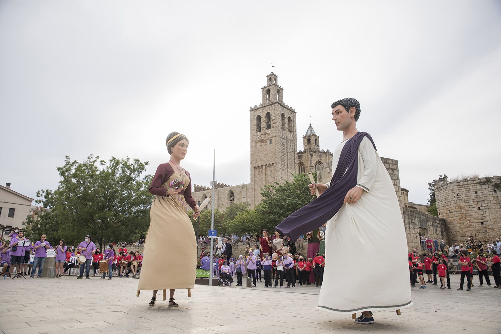 Mostra de balls de Gegants. Foto: Bernat Millet.