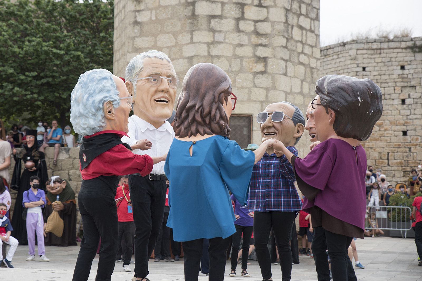 Mostra de balls de Gegants. Foto: Bernat Millet.