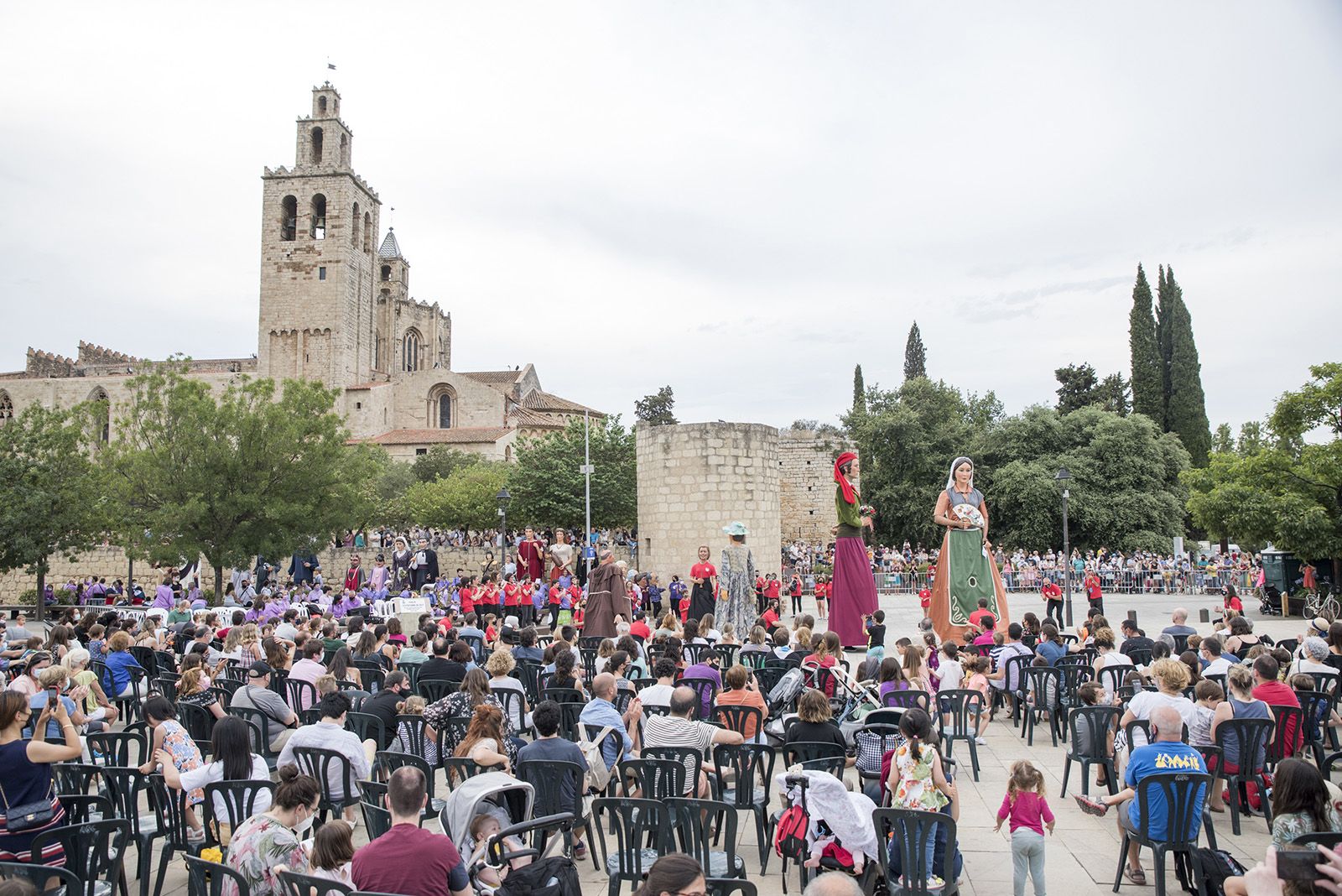 Mostra de balls de Gegants. Foto: Bernat Millet.