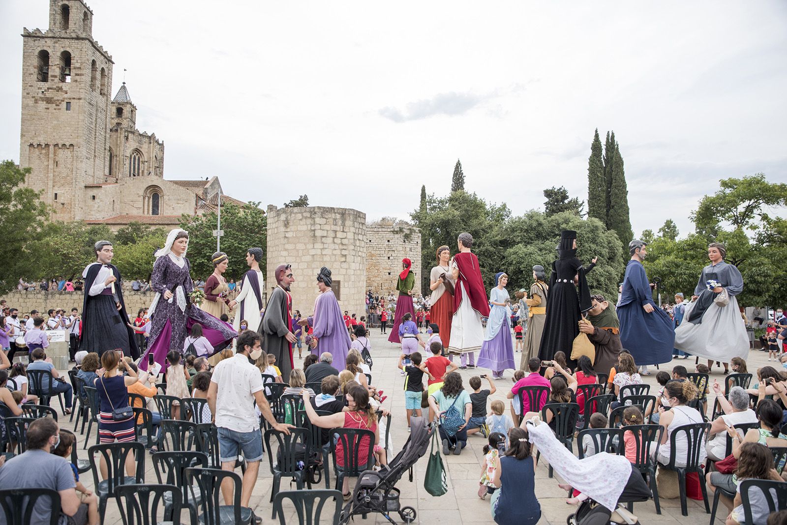 Mostra de balls de Gegants. Foto: Bernat Millet.