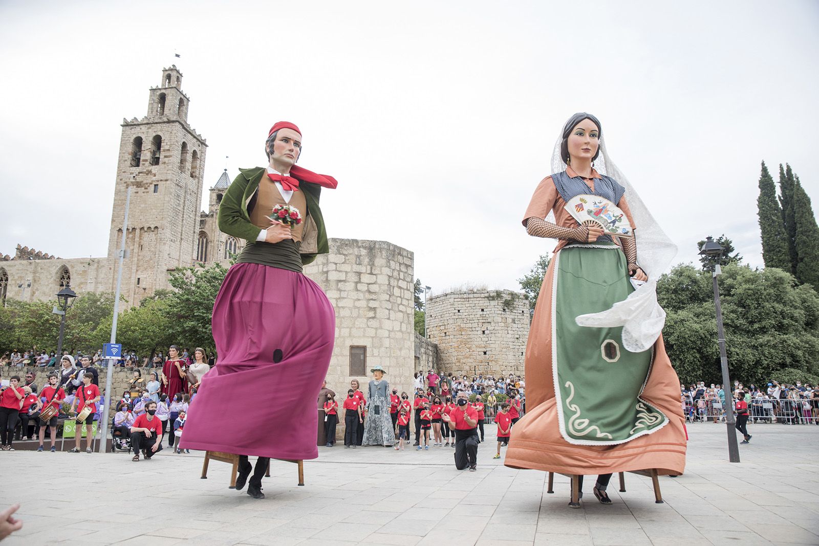 Mostra de balls de Gegants. FOTO: Bernat Millet.