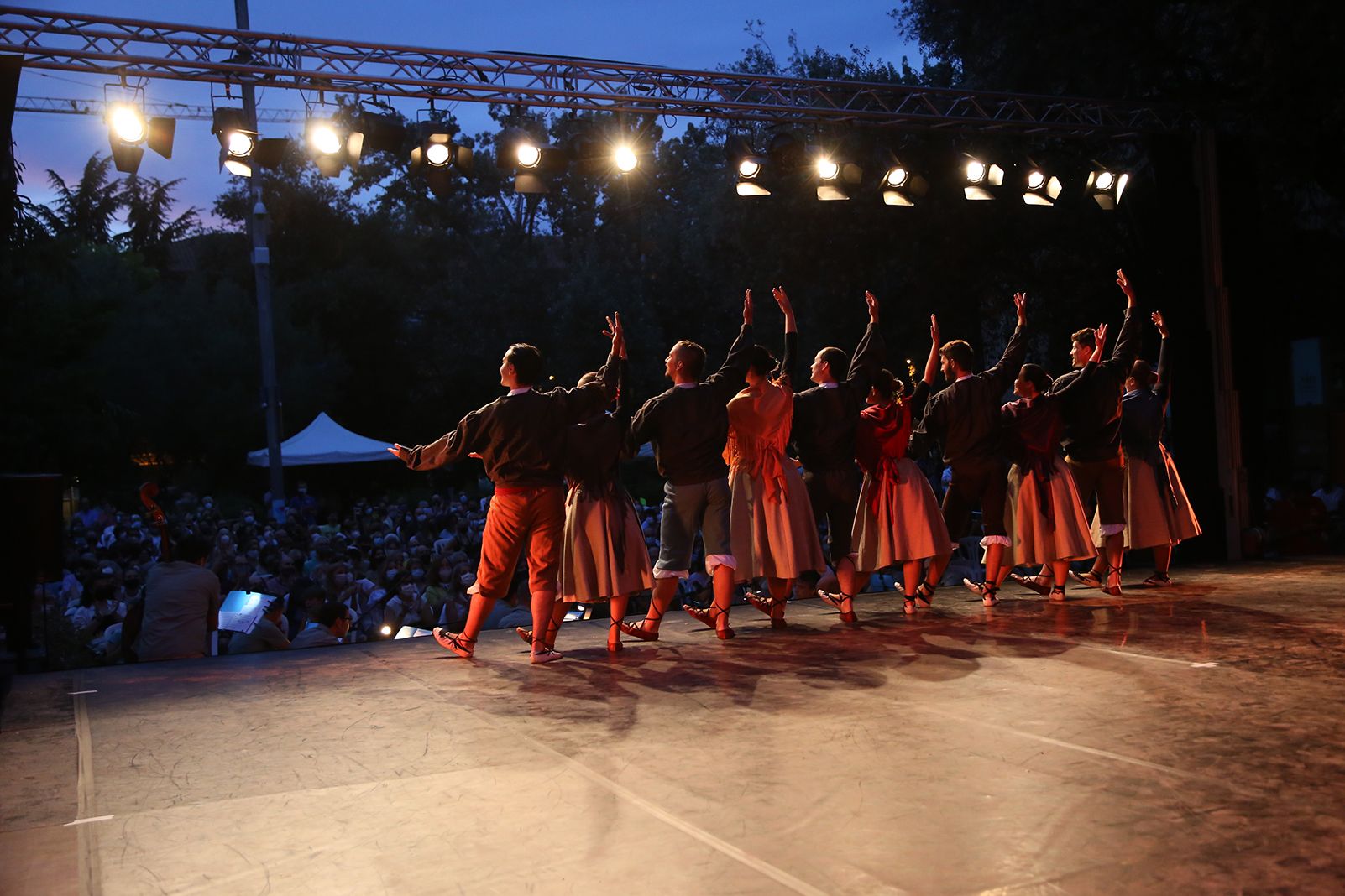 Espectacle "Temps de dansa" del Grup Mediterrània. Foto: Anna Bassa