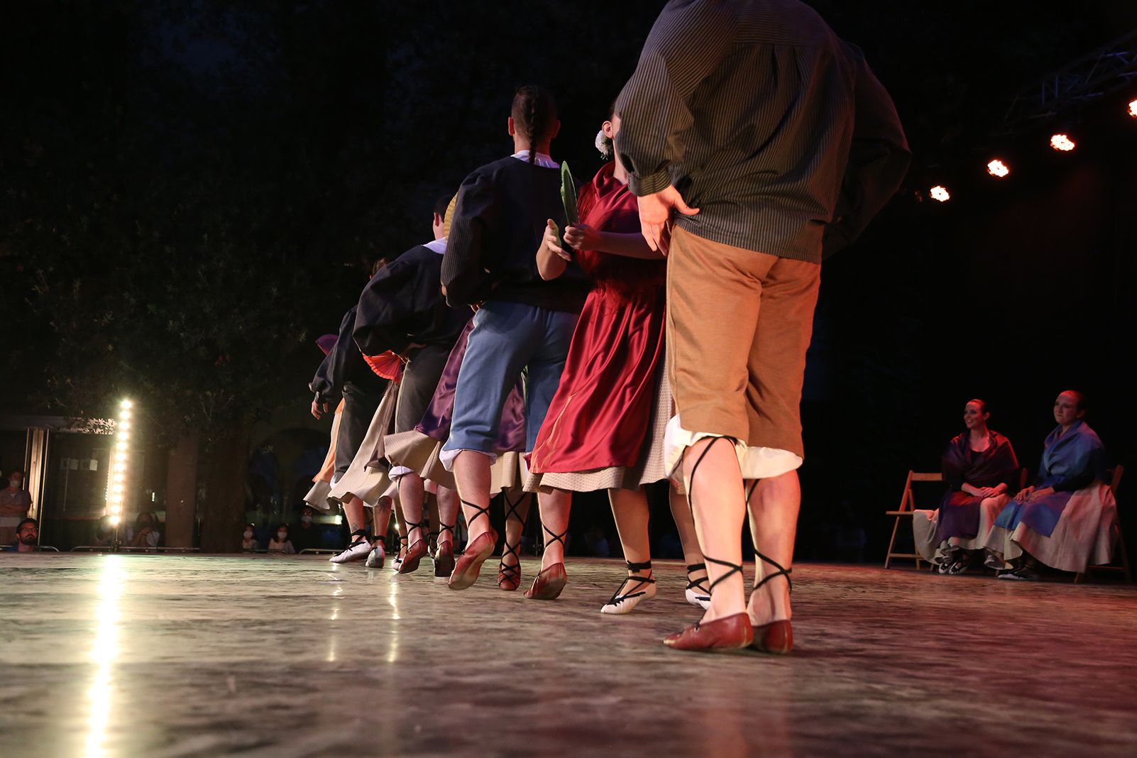 Espectacle "Temps de dansa" del Grup Mediterrània. Foto: Anna Bassa