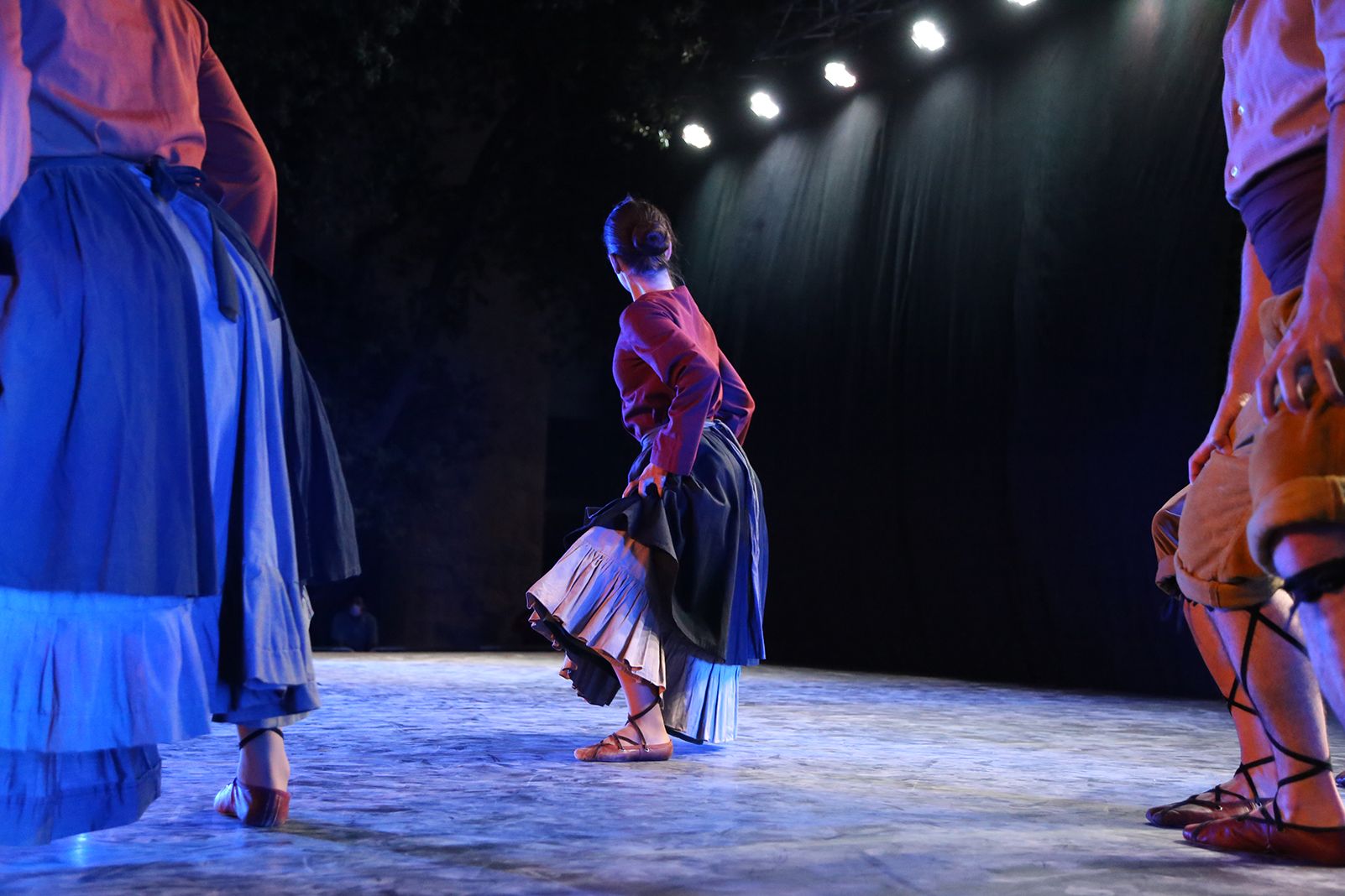 Espectacle "Temps de dansa" del Grup Mediterrània. Foto: Anna Bassa