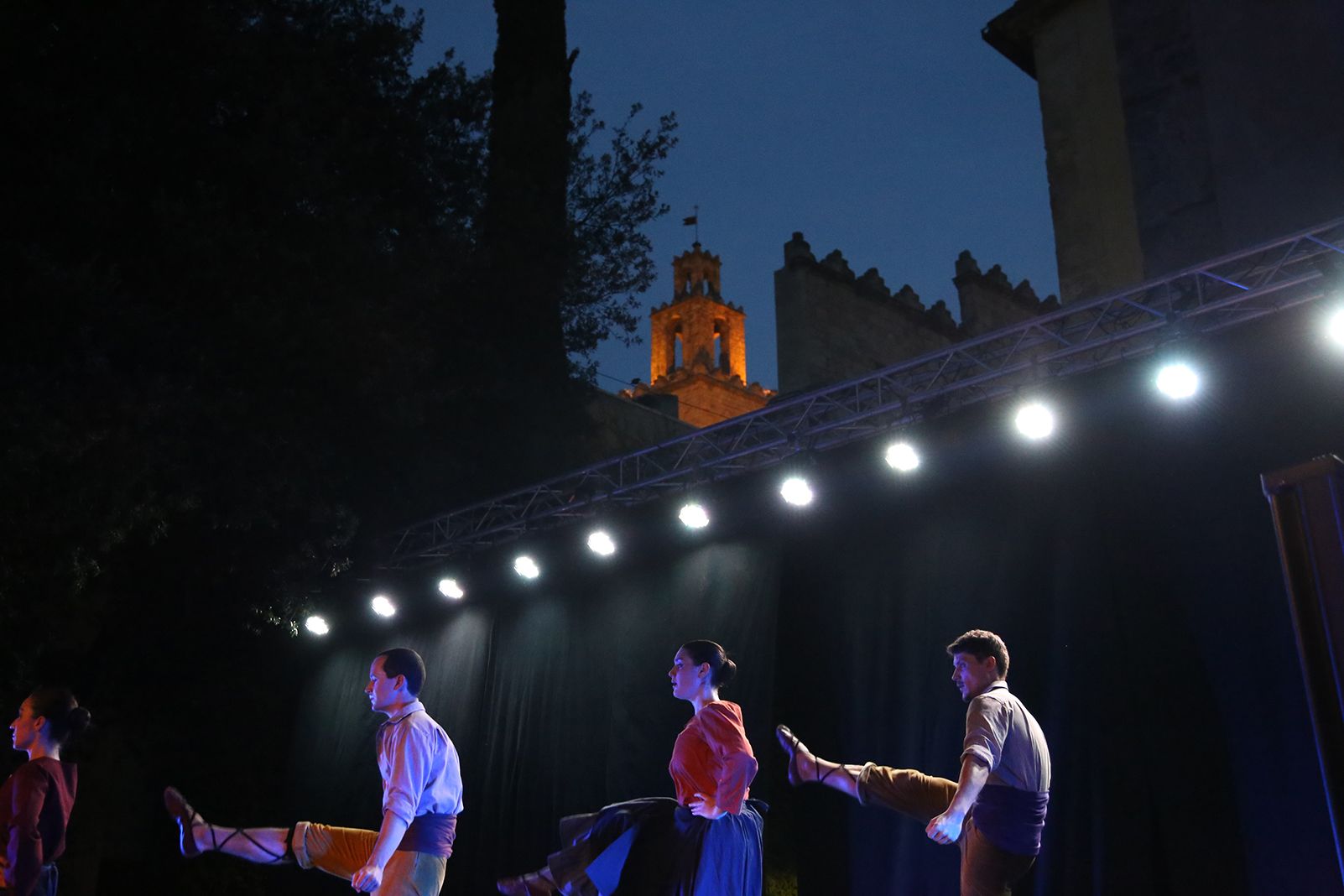 Espectacle 'Temps de dansa' pel Grup Mediterrània. Foto: Anna Bassa