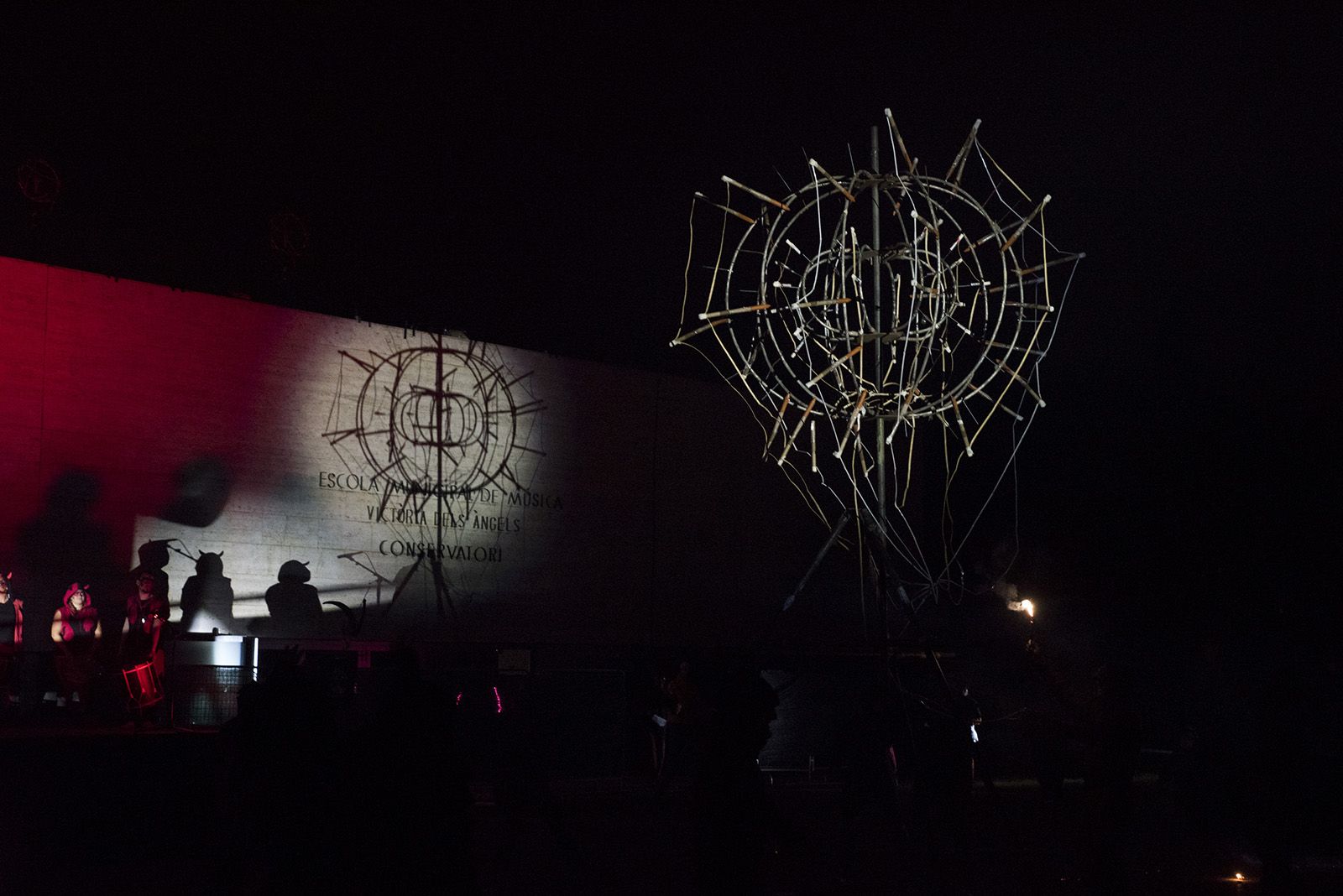 Versots i esclat de foc de Festa Major. Foto: Bernat Millet.