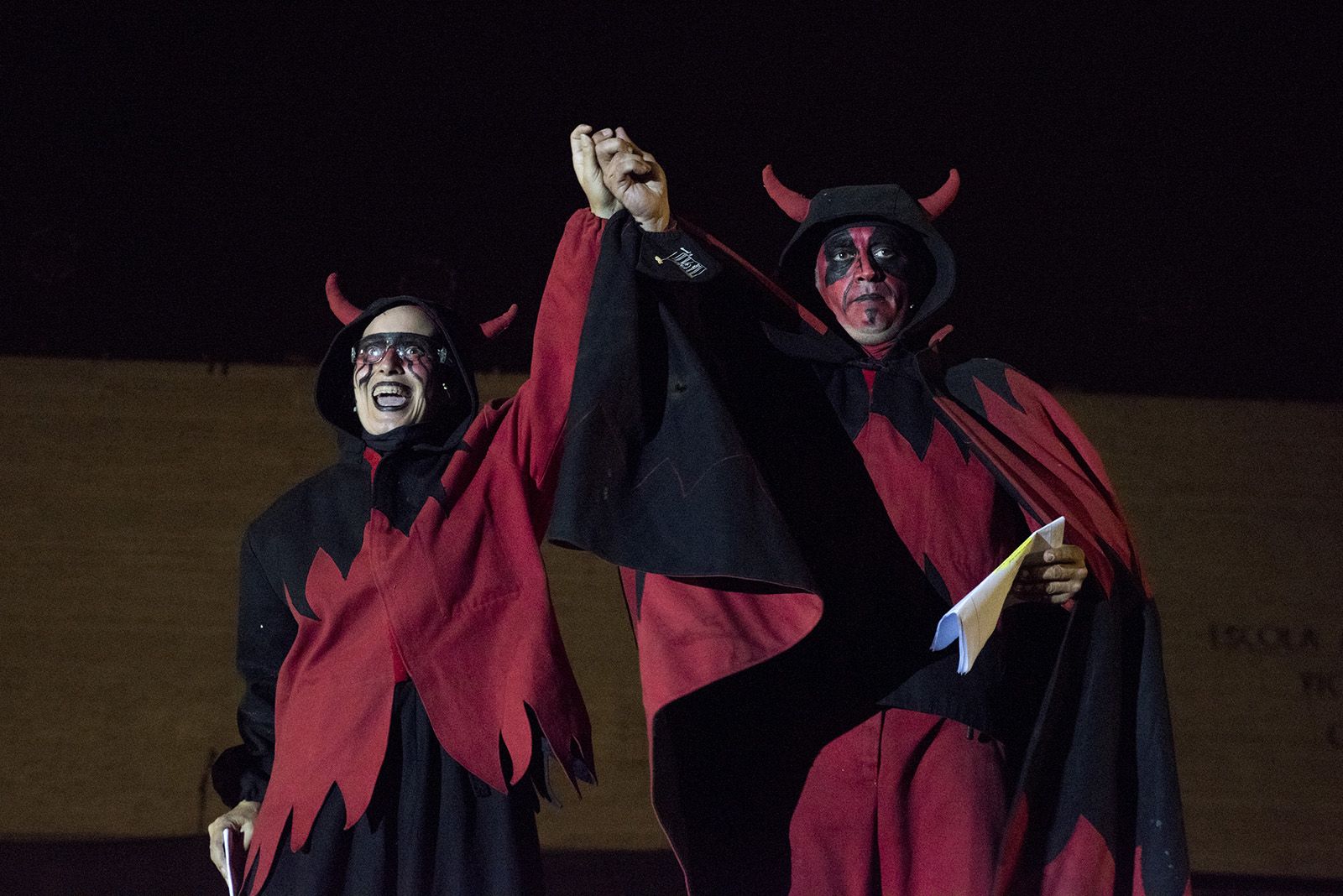 Versots i esclat de foc de Festa Major. Foto: Bernat Millet.