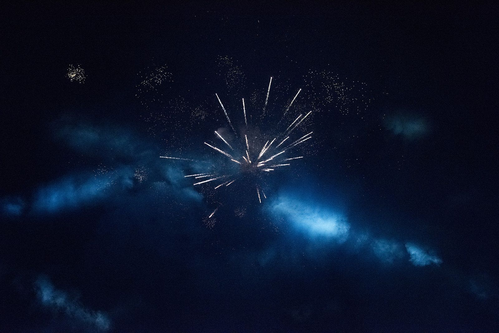 Versots i esclat de foc de Festa Major. Foto: Bernat Millet.