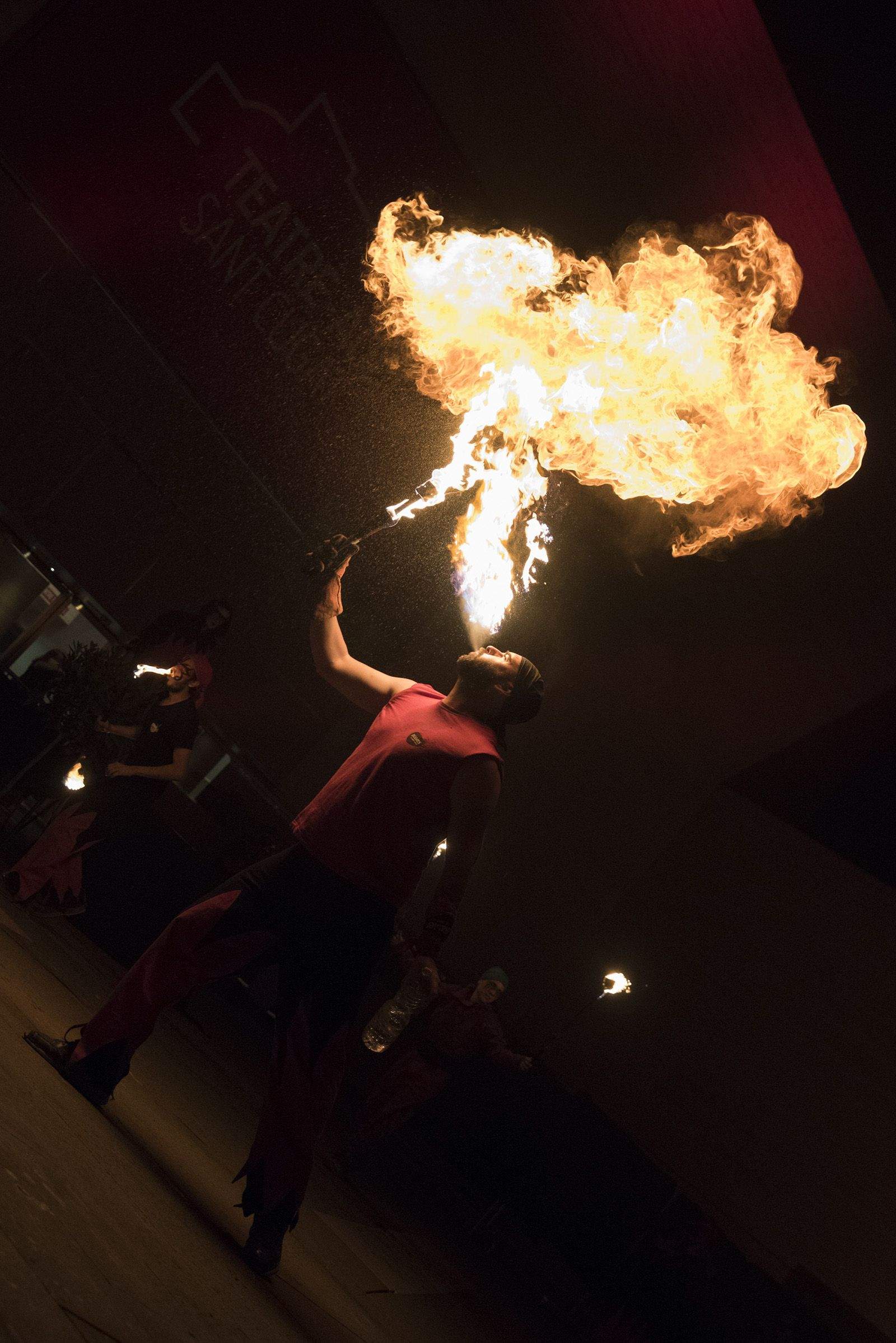 Versots i esclat de foc de Festa Major. Foto: Bernat Millet.