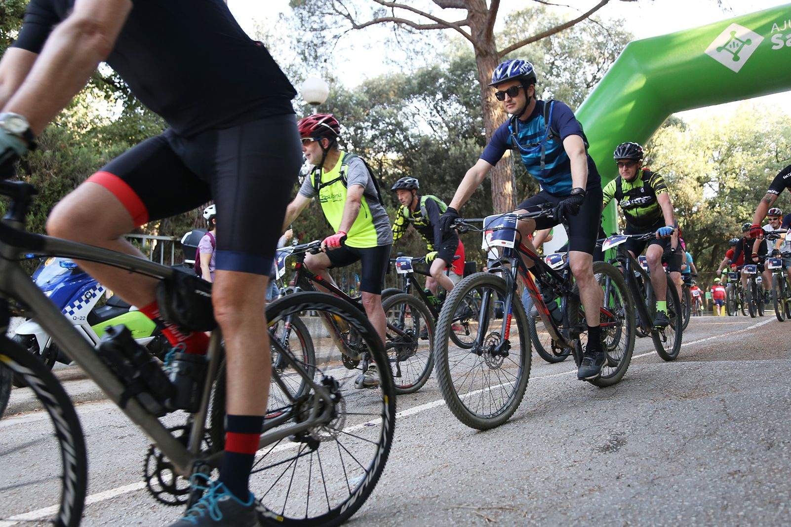 Pedalada BTT Transgalliners. Foto: Anna Bassa