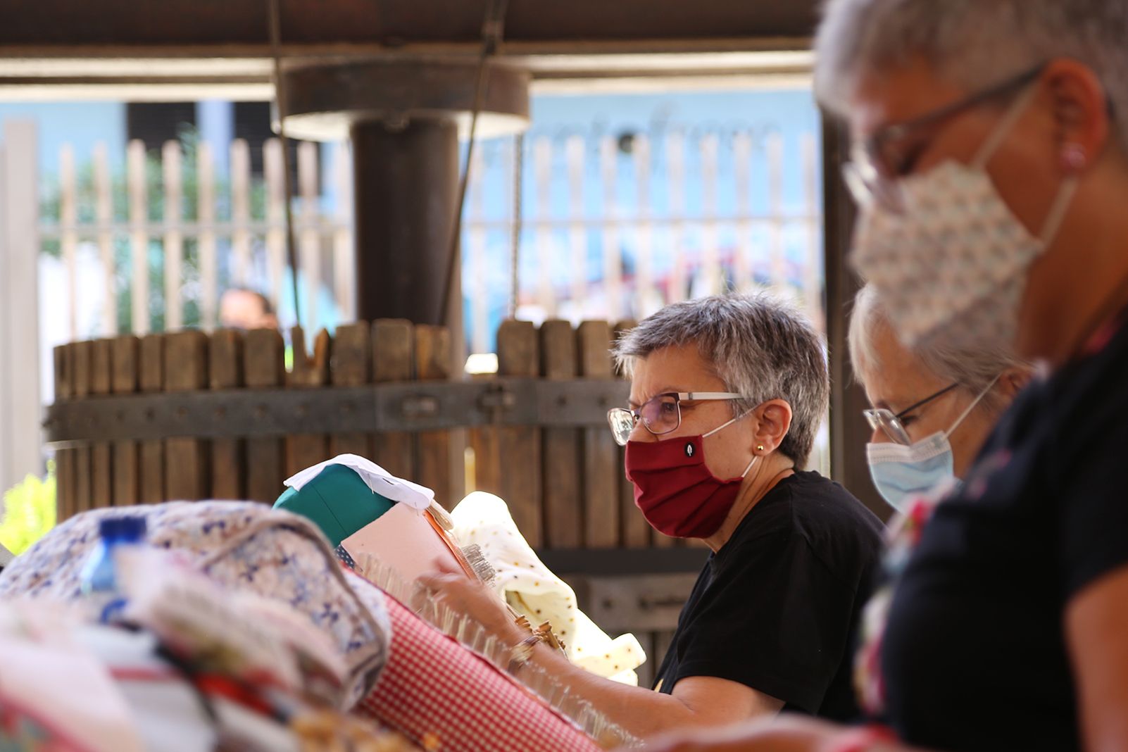 Mostra de punta al coixí. Foto: Anna Bassa