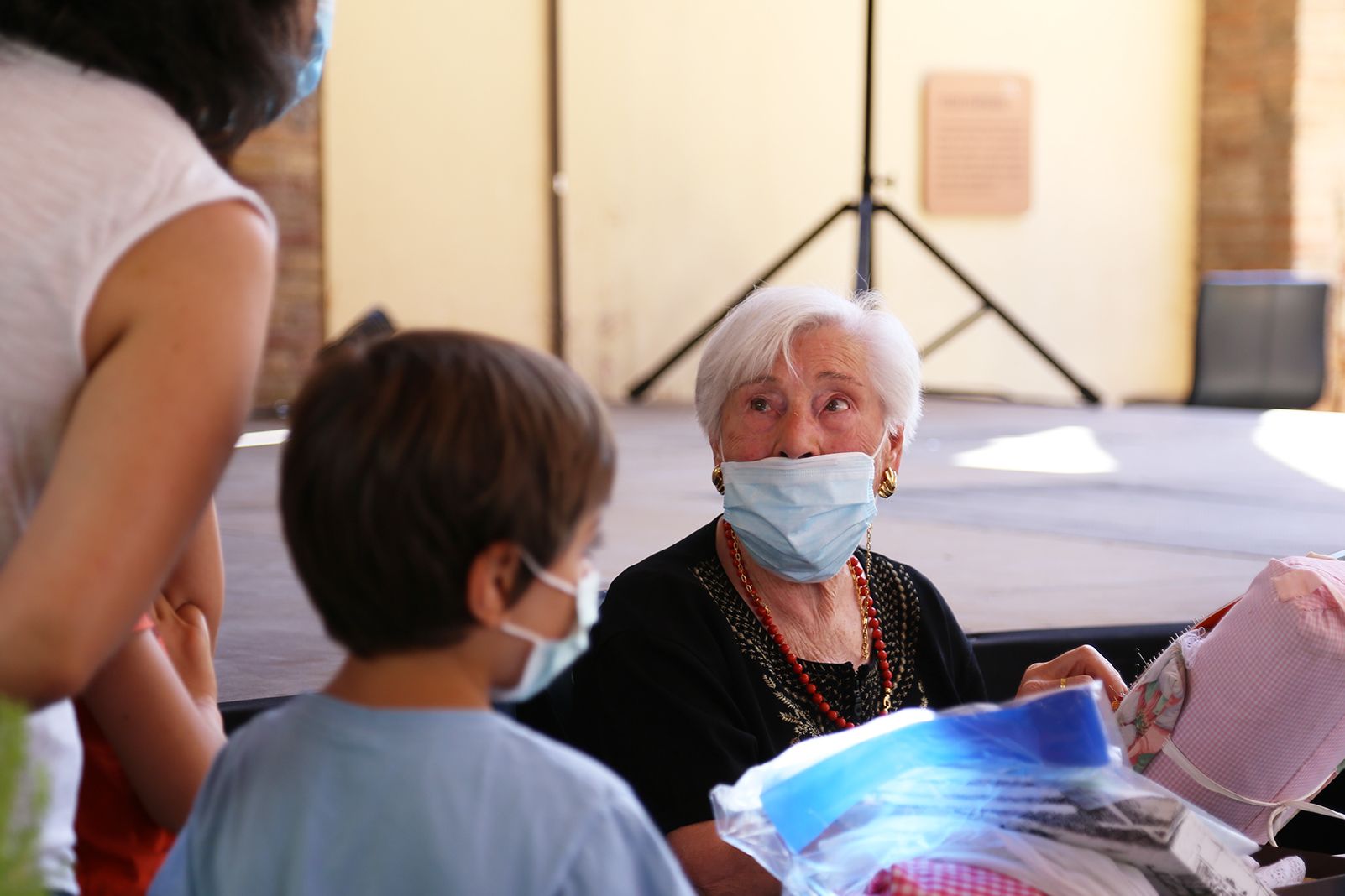 Mostra de punta al coixí. Foto: Anna Bassa