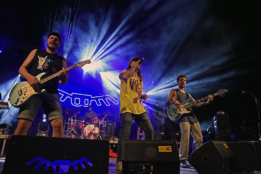 Concert de Buhos en la Festa Major del 2018. FOTO: Bernat Millet