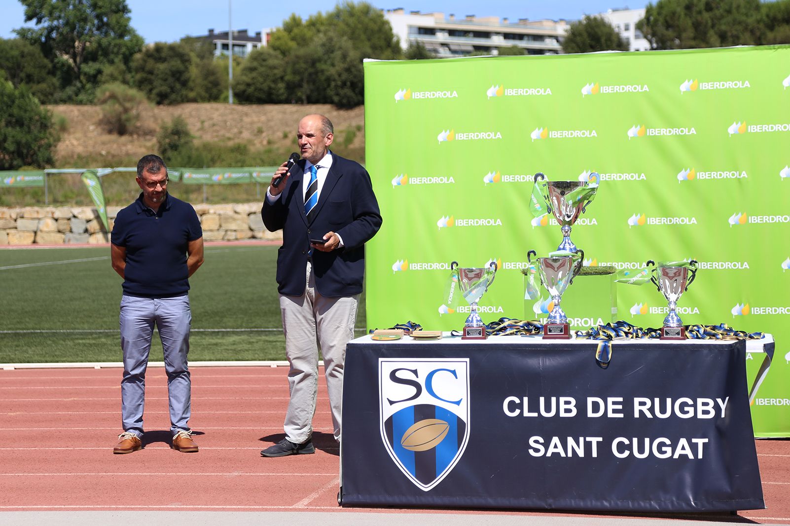 Entrega de premis de la Copa de la Reina de Rugby. Foto: Anna Bassa