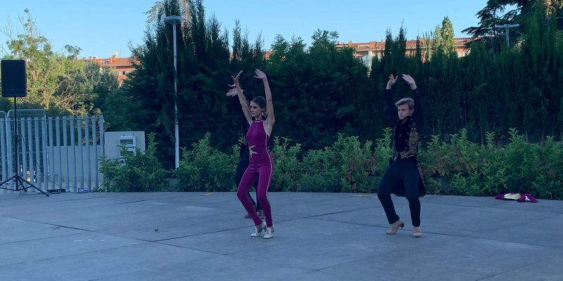 Actuació de Desafío Flamenco per Festa Major. FOTO: TOT Sant Cugat